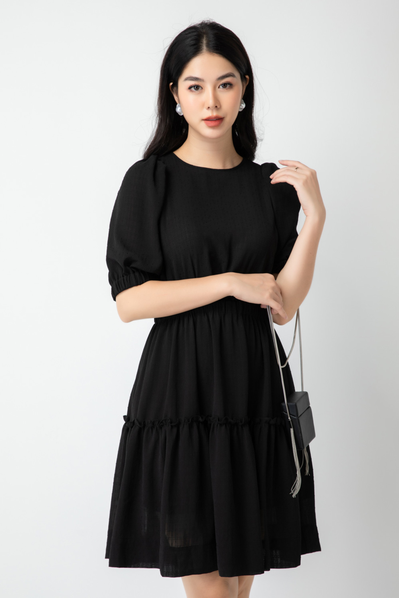 Đầm xòe 2 lớp 