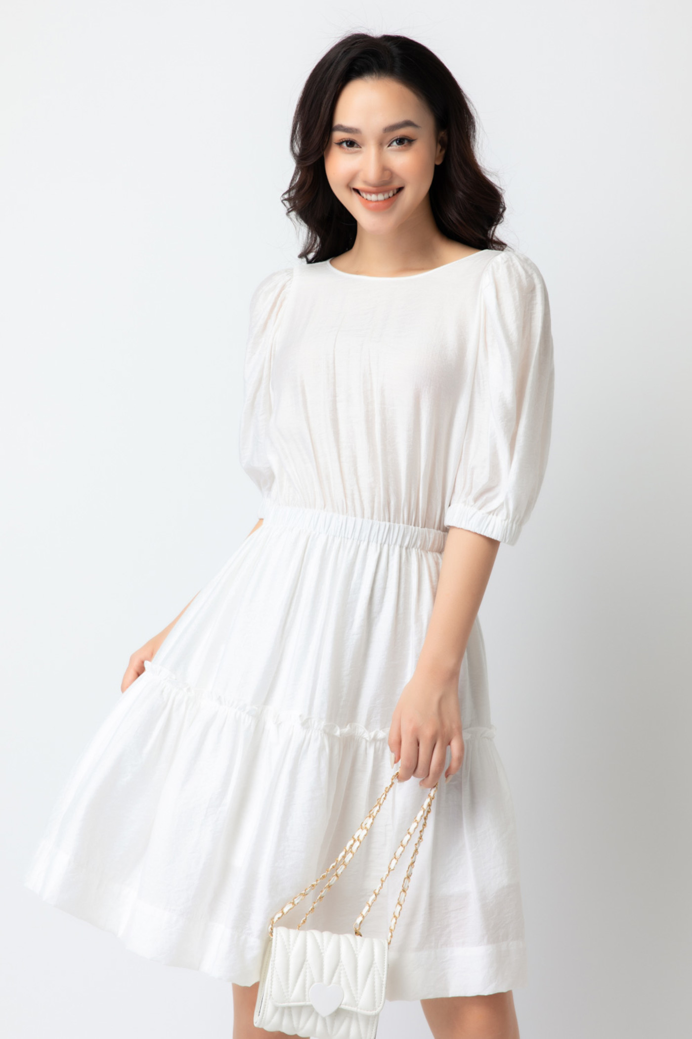 Đầm xòe 2 lớp 