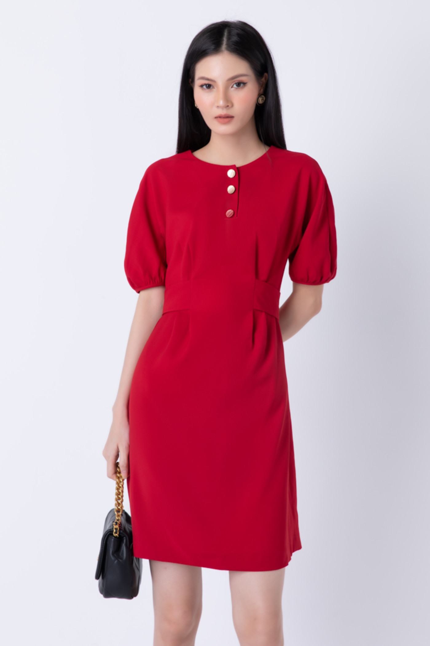 Đầm tay lỡ dáng hạ eo 