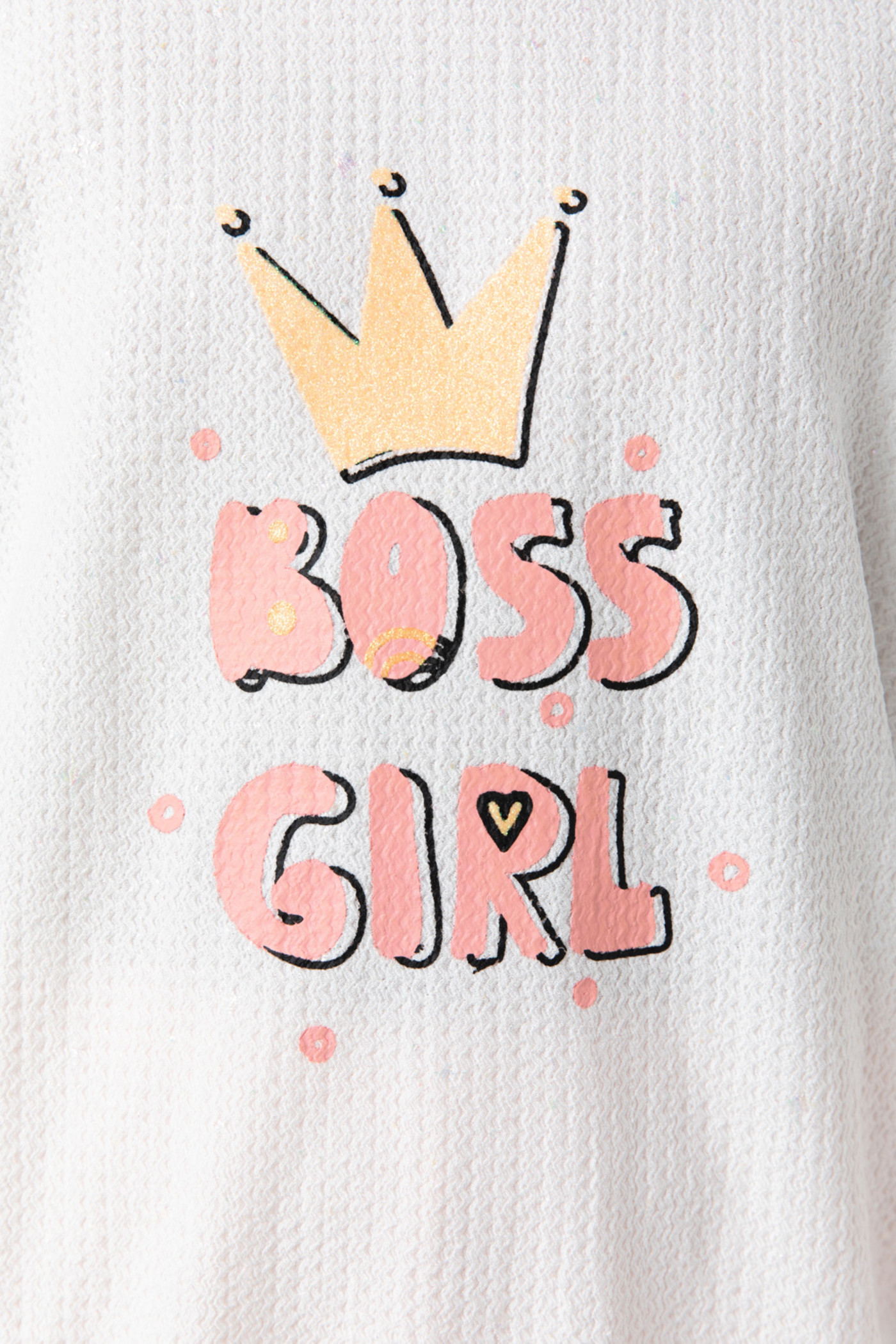 Áo thun Boss Girl phối lưới 