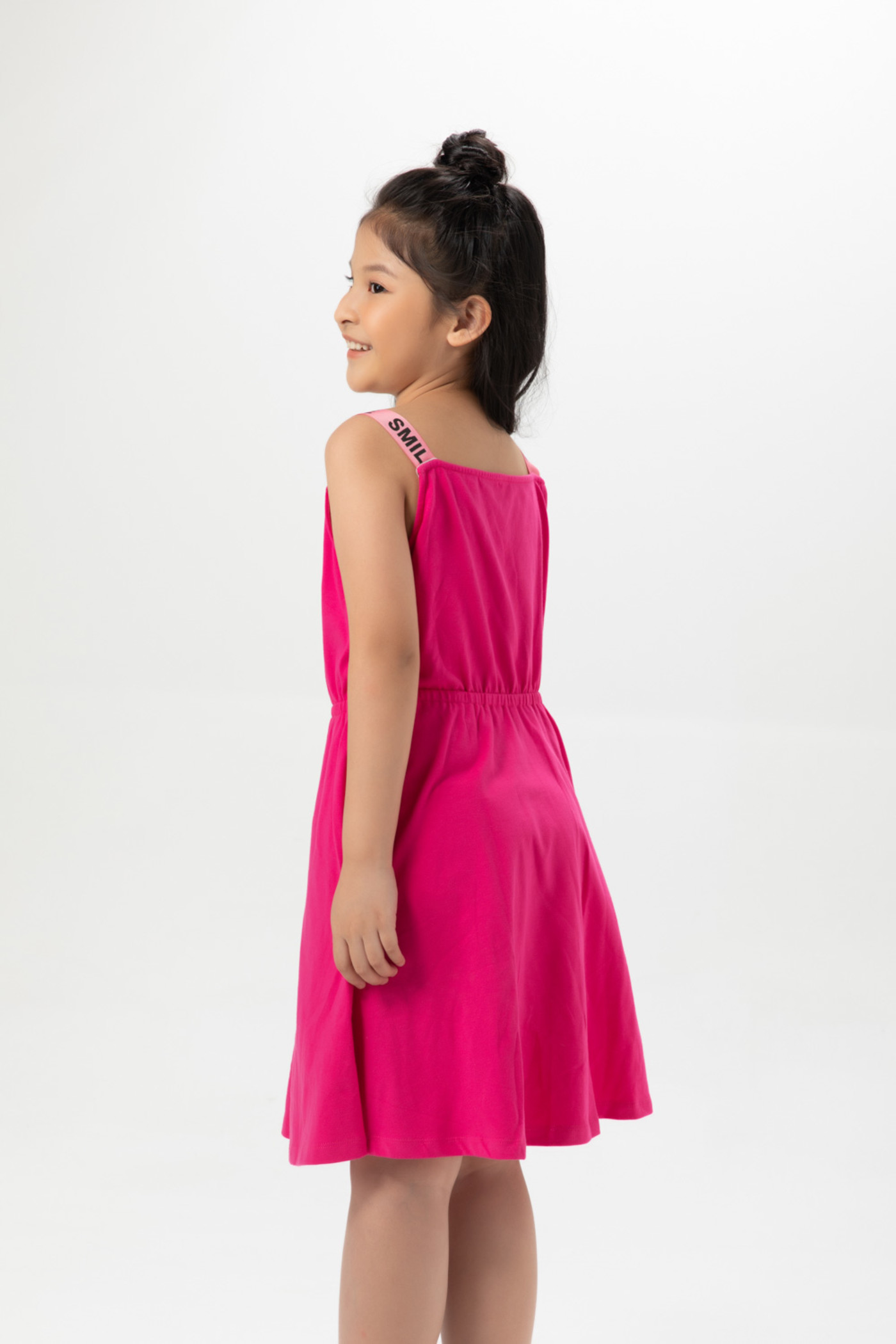 Đầm thun 2 dây Smile 