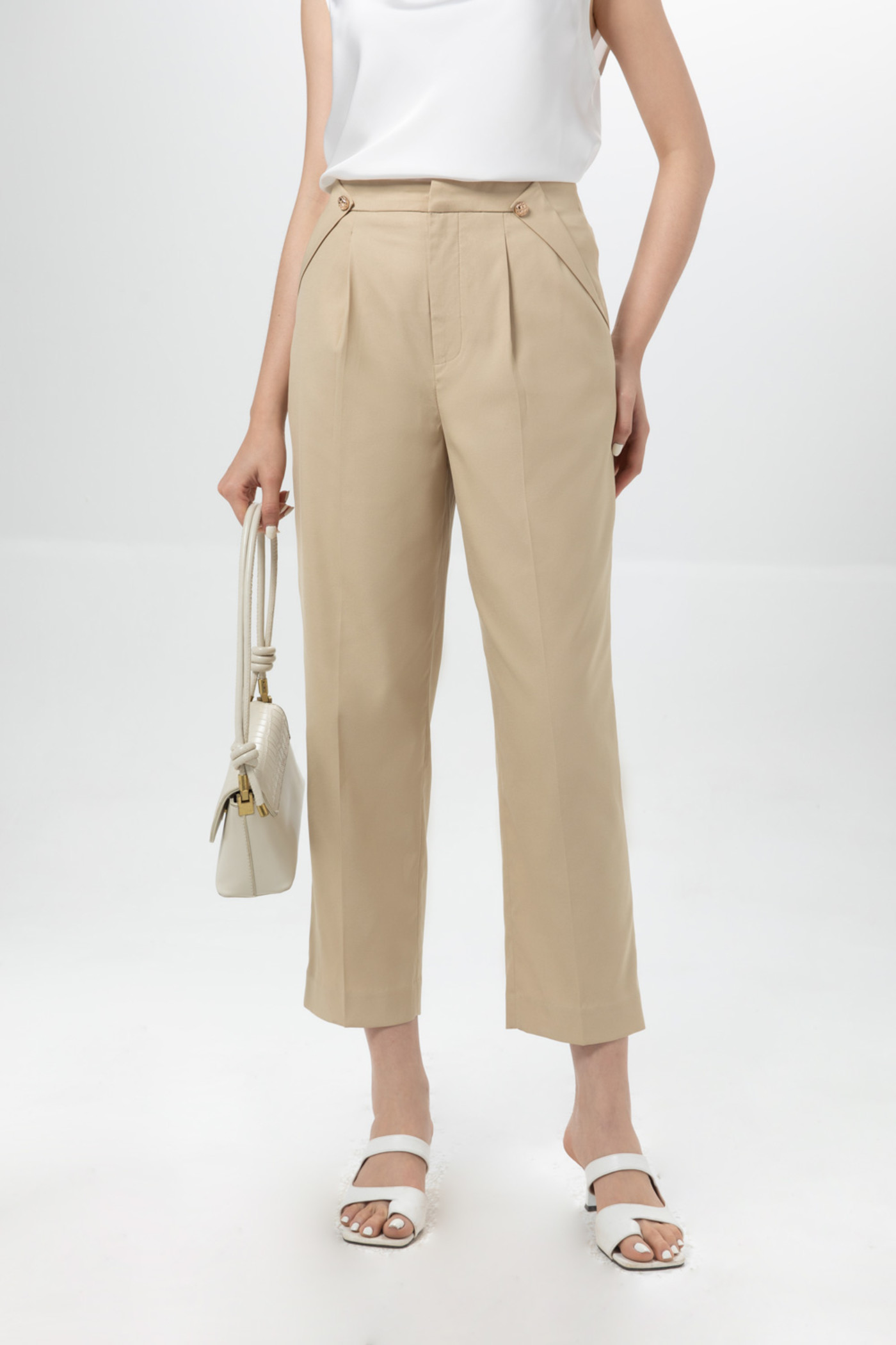 Quần Baggy phối túi lật 