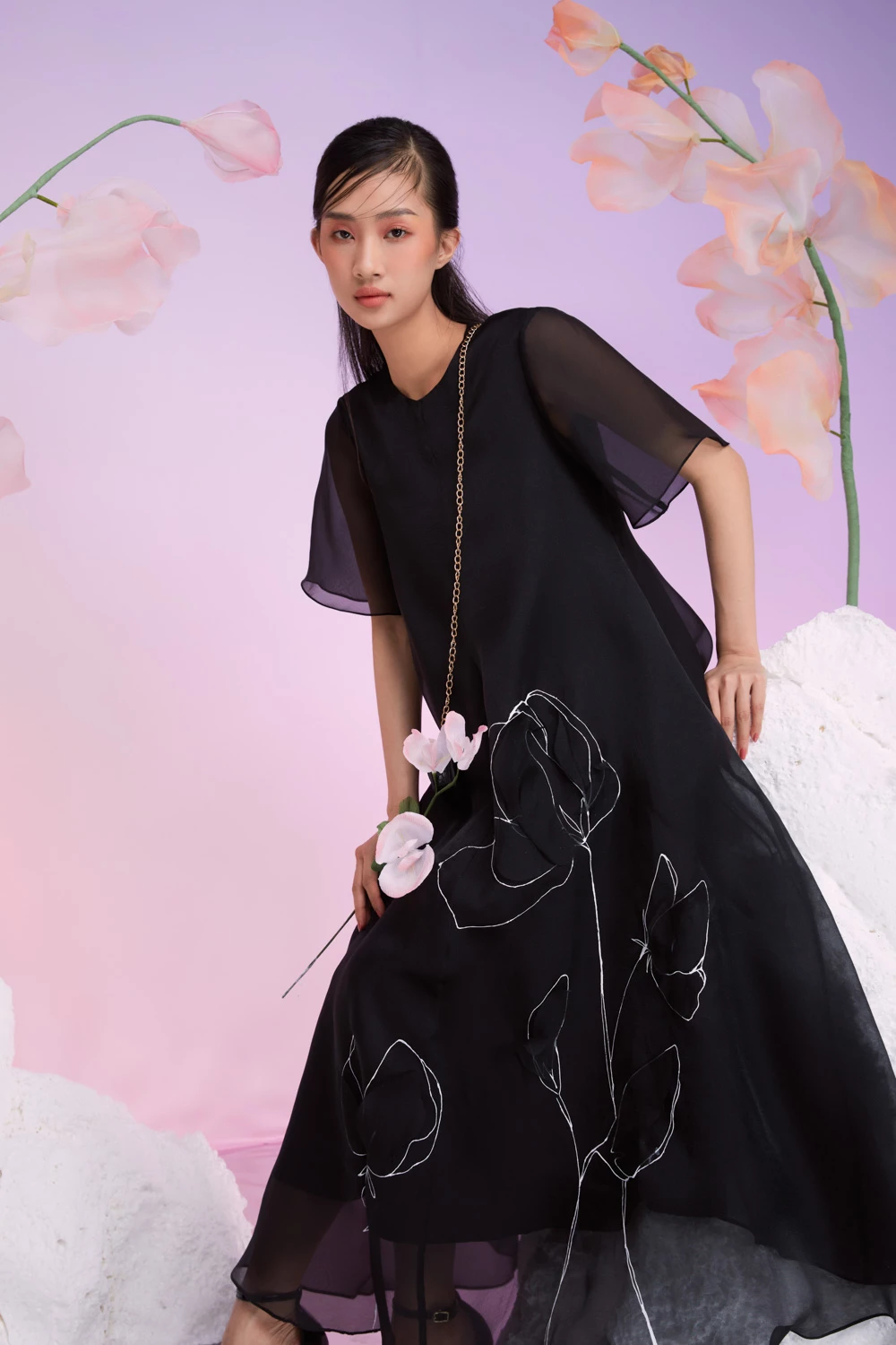 Ciara Dress - Đầm lụa bay