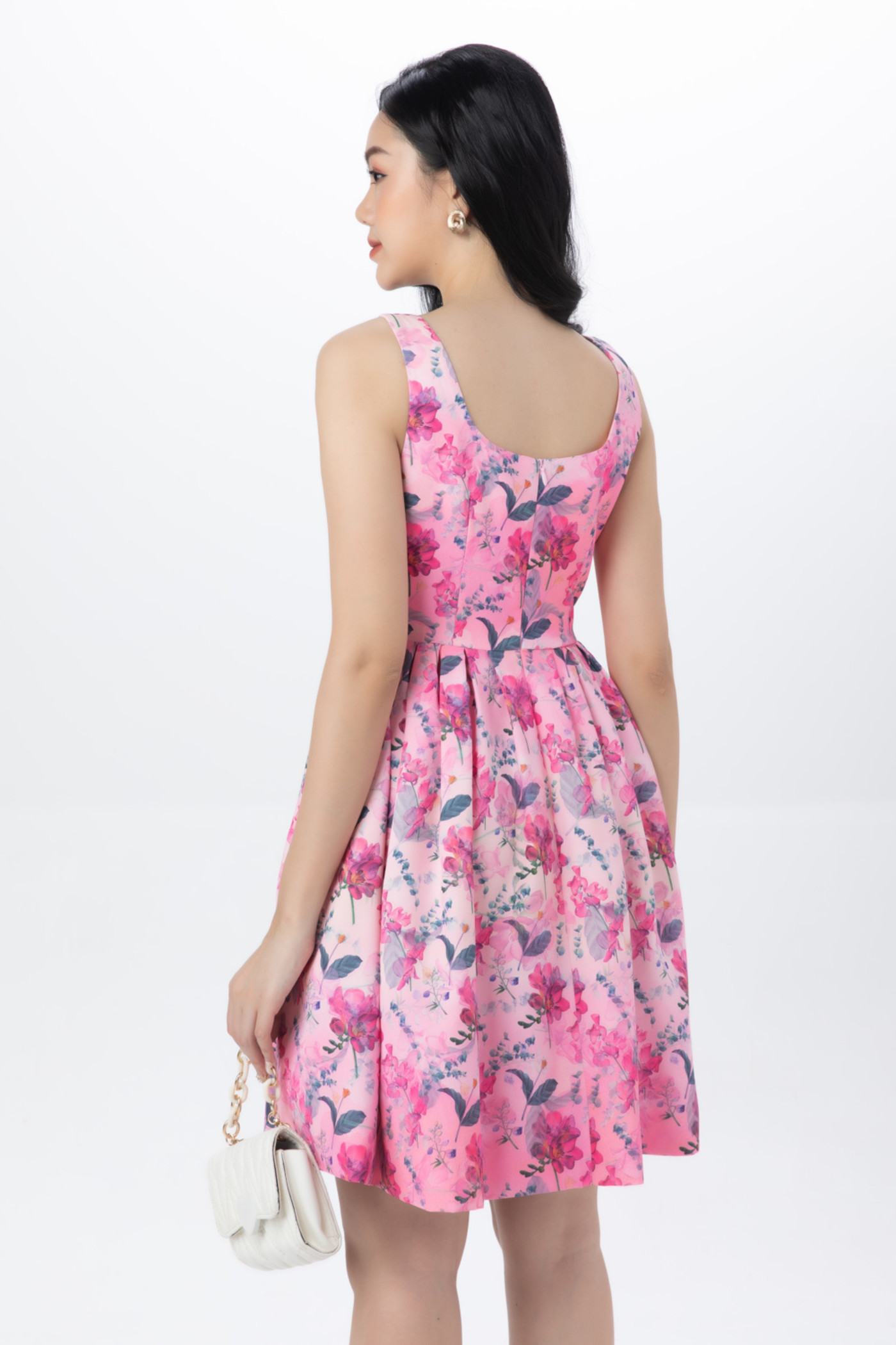 Floral Dress - Đầm hoa lụa 