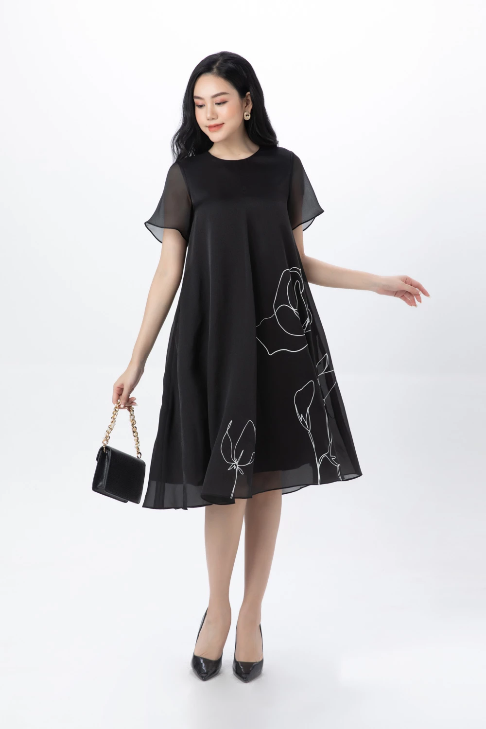 Ciara Dress - Đầm lụa bay