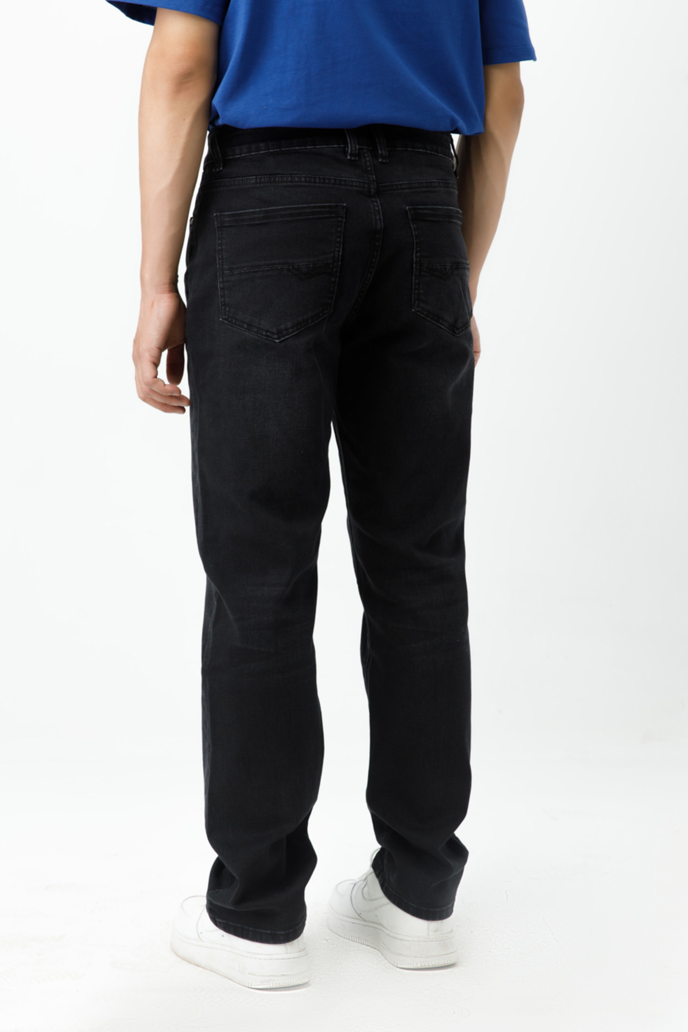 Quần denim trơn 