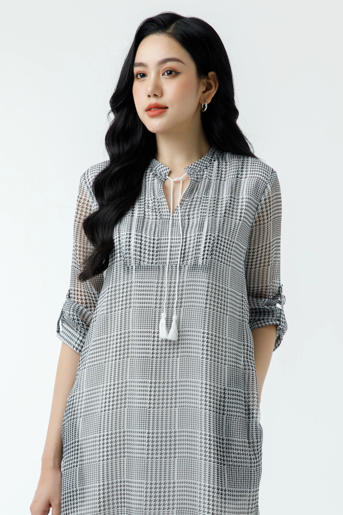 Đầm Chiffon 2 lớp