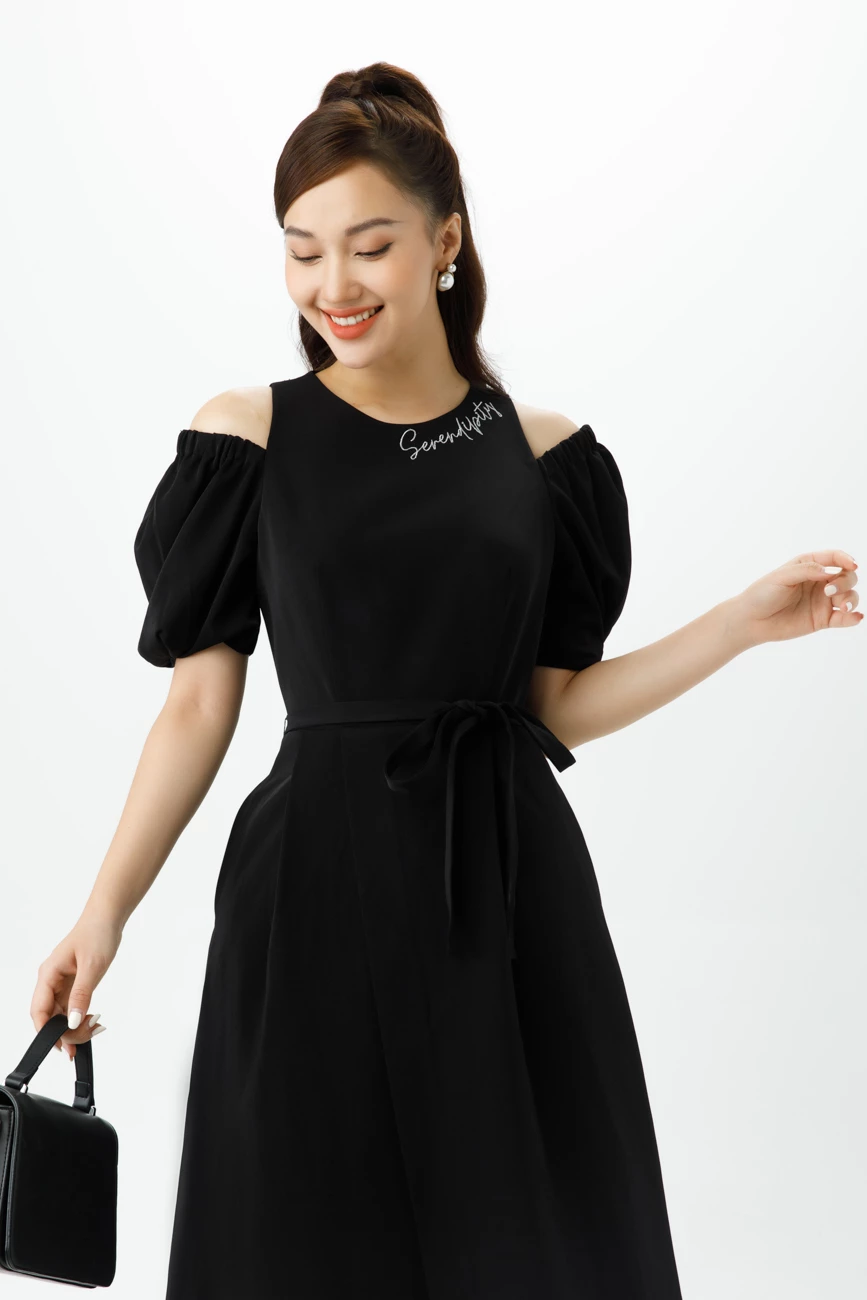 Đầm xếp Serendipity