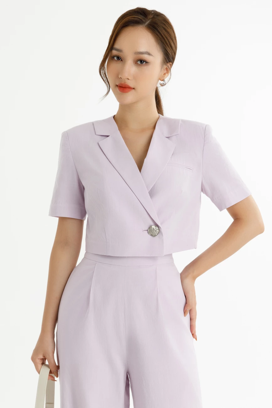 Set áo Blazer và quần suông dài