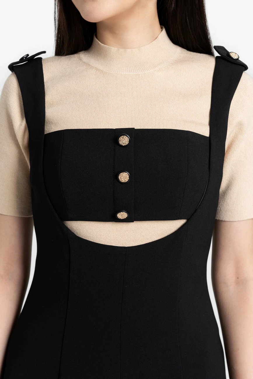 Gina Dress - Đầm xòe cut out
