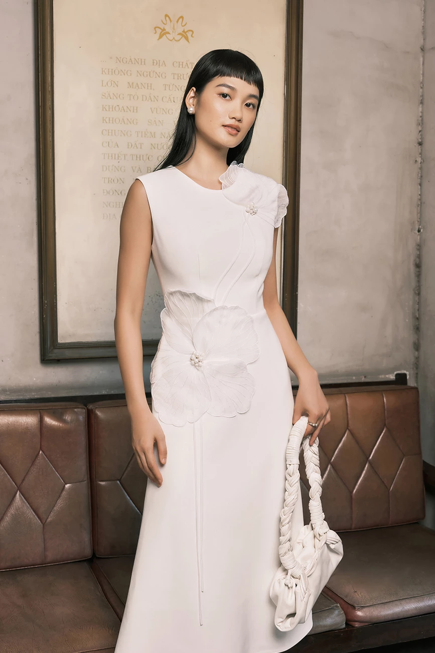 Iris Dress - Đầm hoa Diên Vĩ