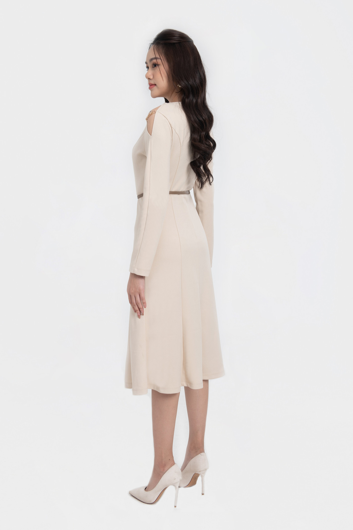 Caily Dress - Đầm thun cut out