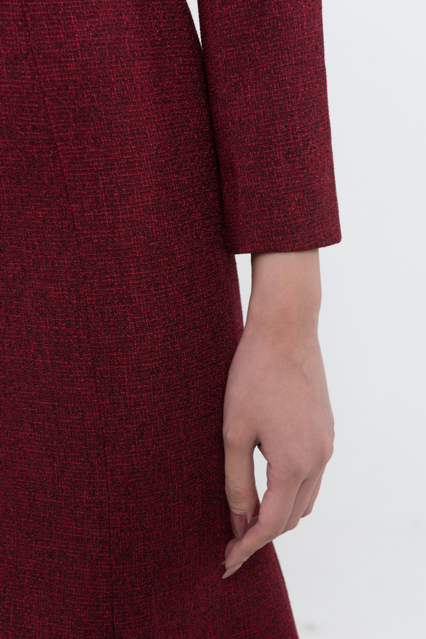 Elegant Tweed Dress - Đầm tweed dáng đuôi cá