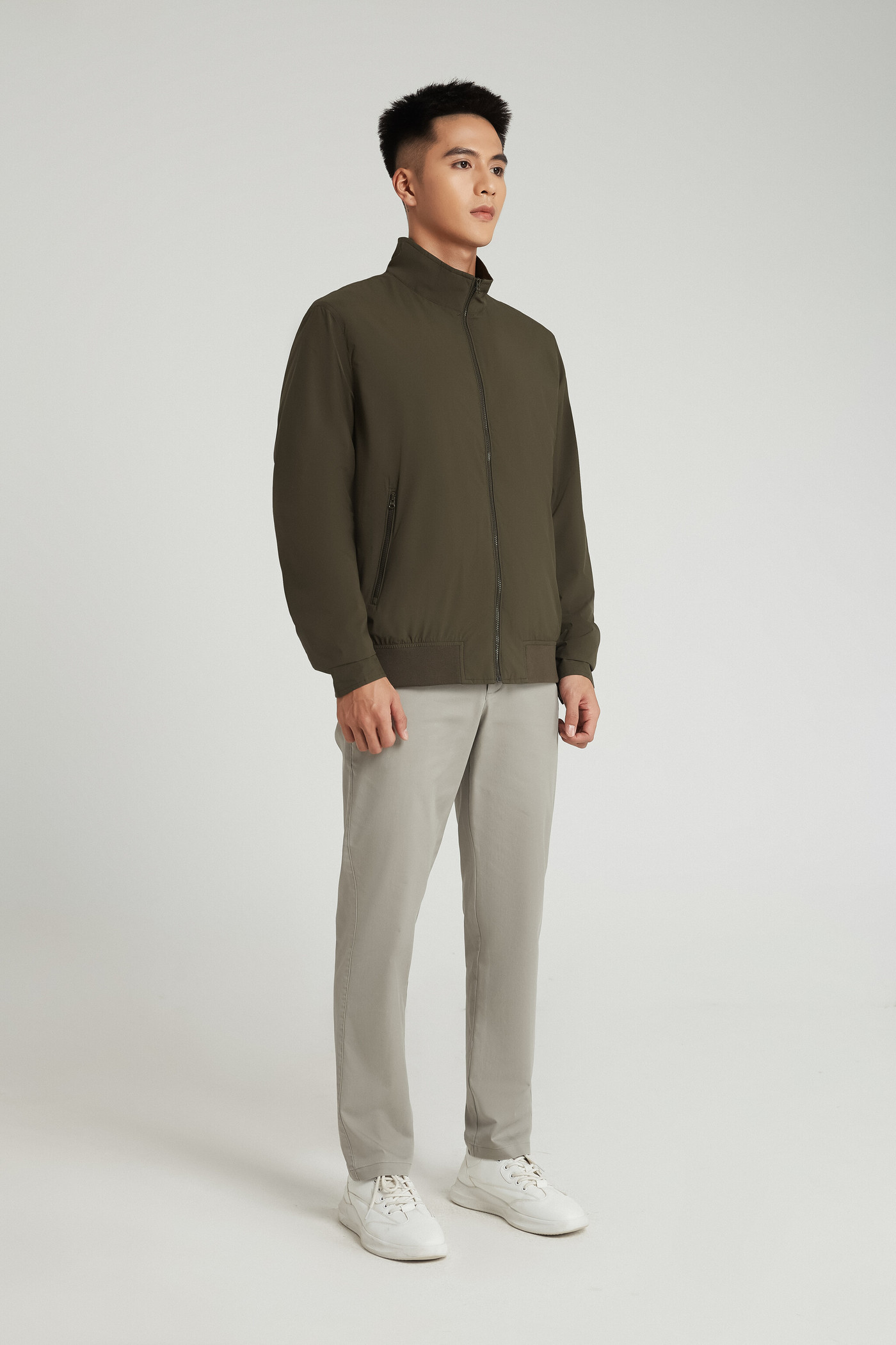 Track Jacket - Áo khoác gió dáng cơ bản 