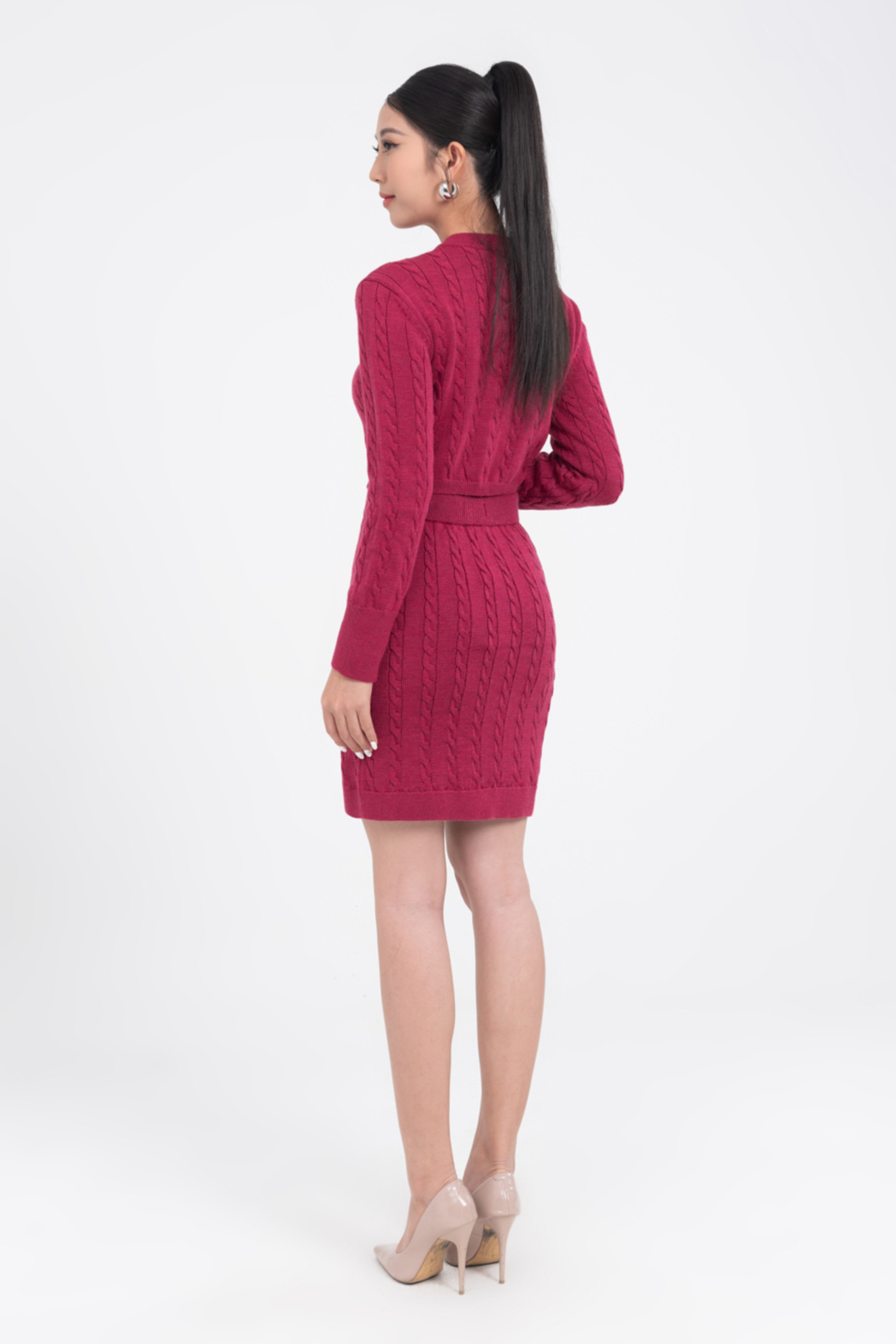 Wool mini skirt - Chân váy mini len lông cừu 