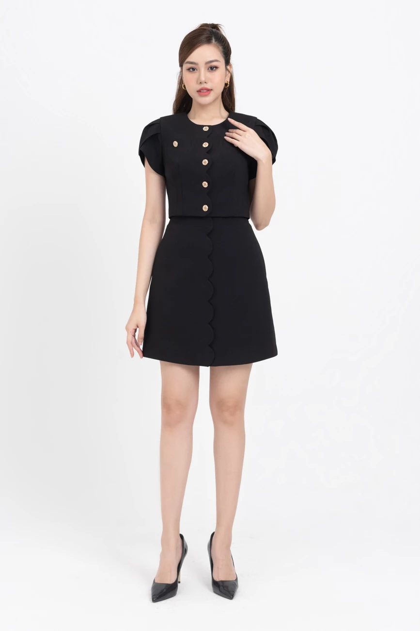 Chân váy chữ A HELEN SET