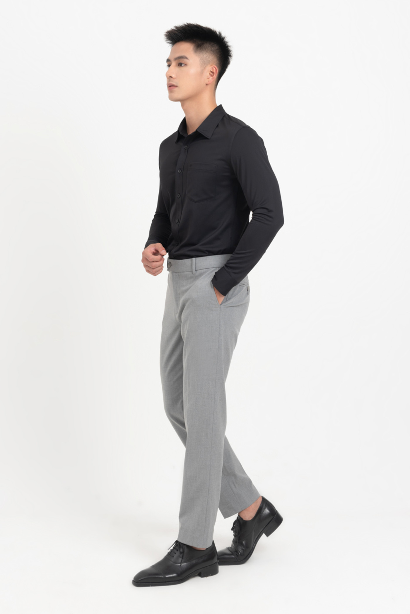 Quần tây dáng slim fit