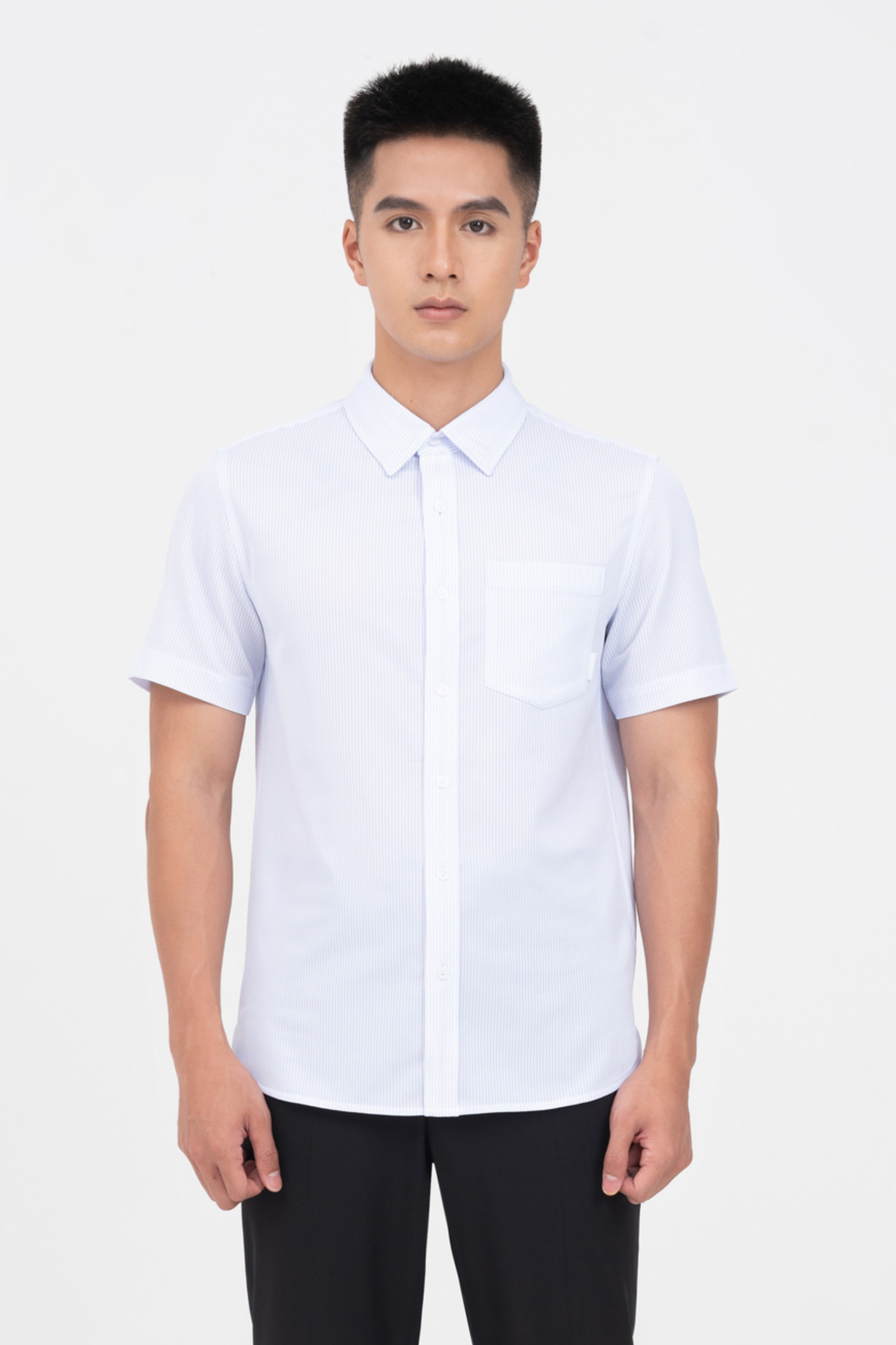 Áo sơ mi cổ đức