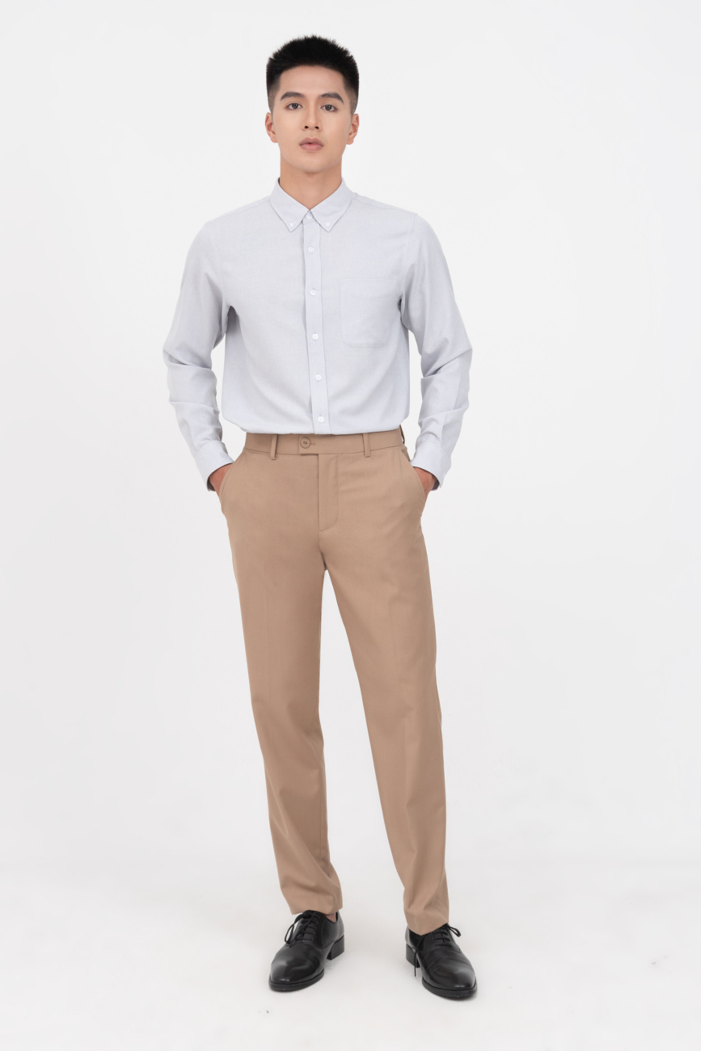 Dalio Trouser - Quần Tây cúc lệch