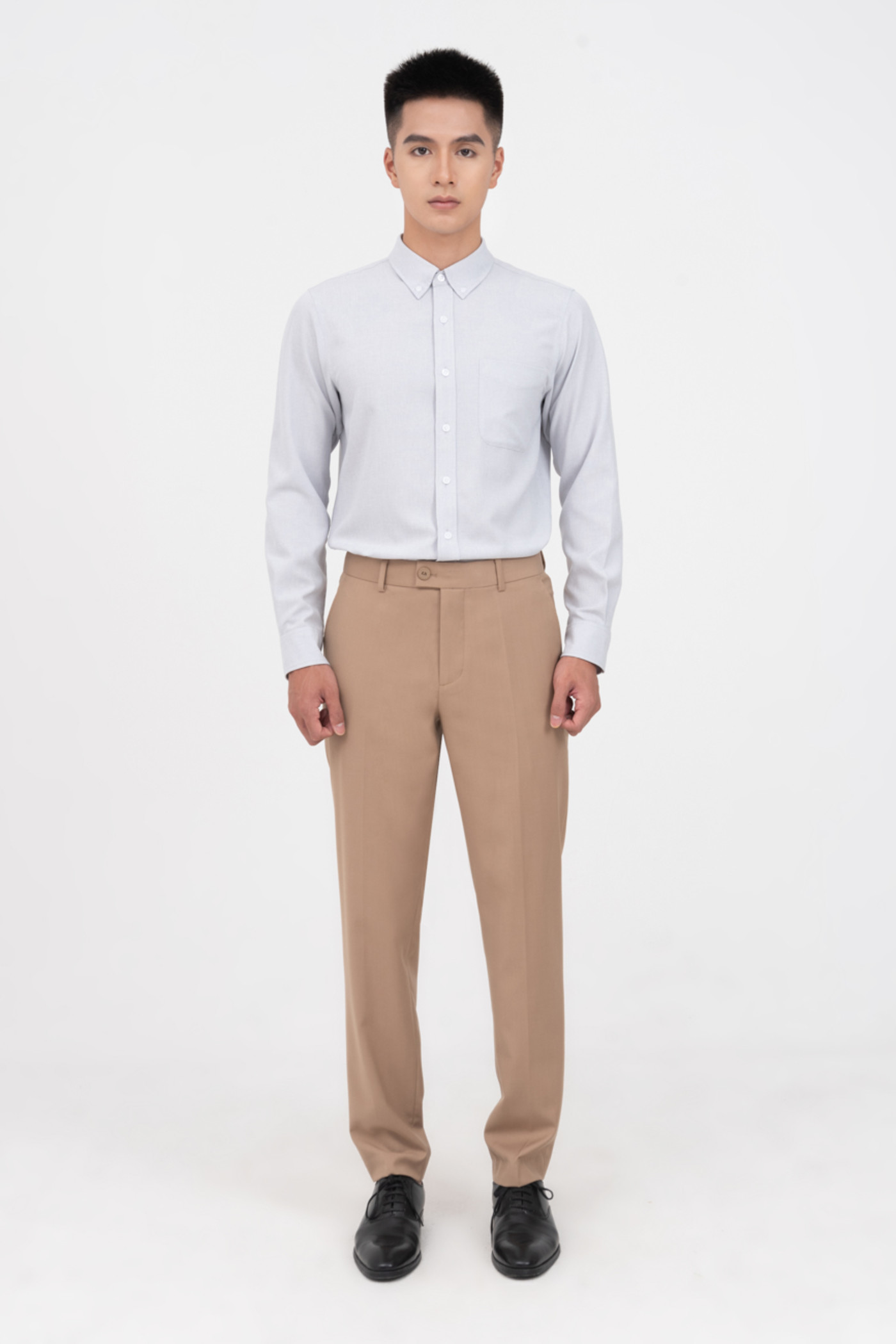 Dalio Trouser - Quần Tây cúc lệch