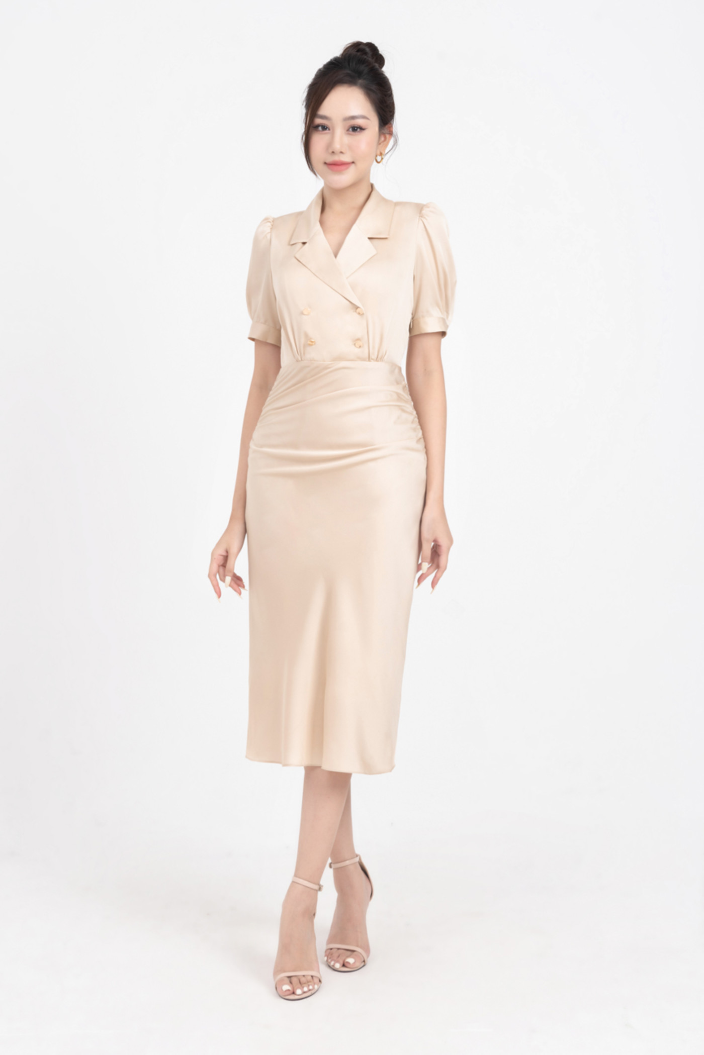 Helen Dress - Đầm lụa 2 lớp 
