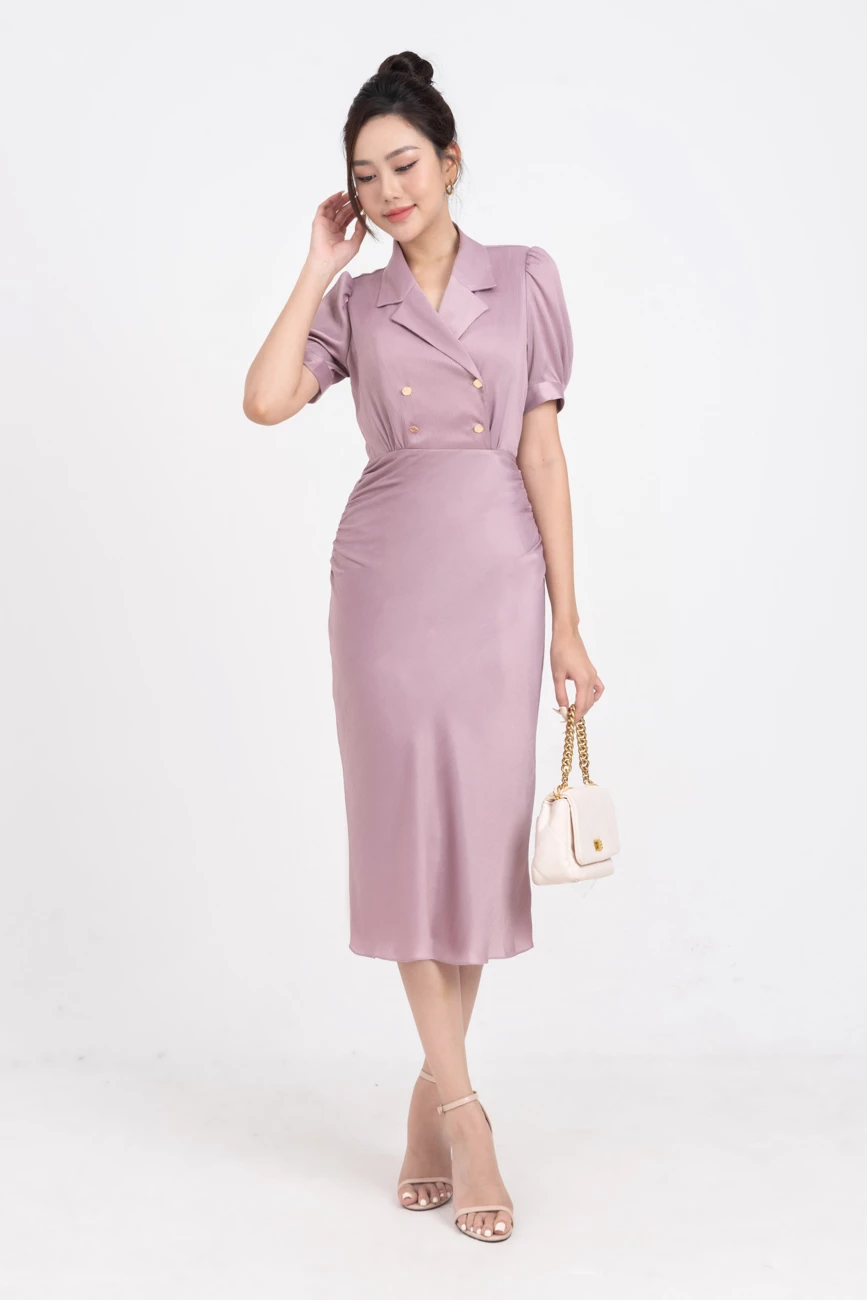 Helen Dress - Đầm lụa 2 lớp