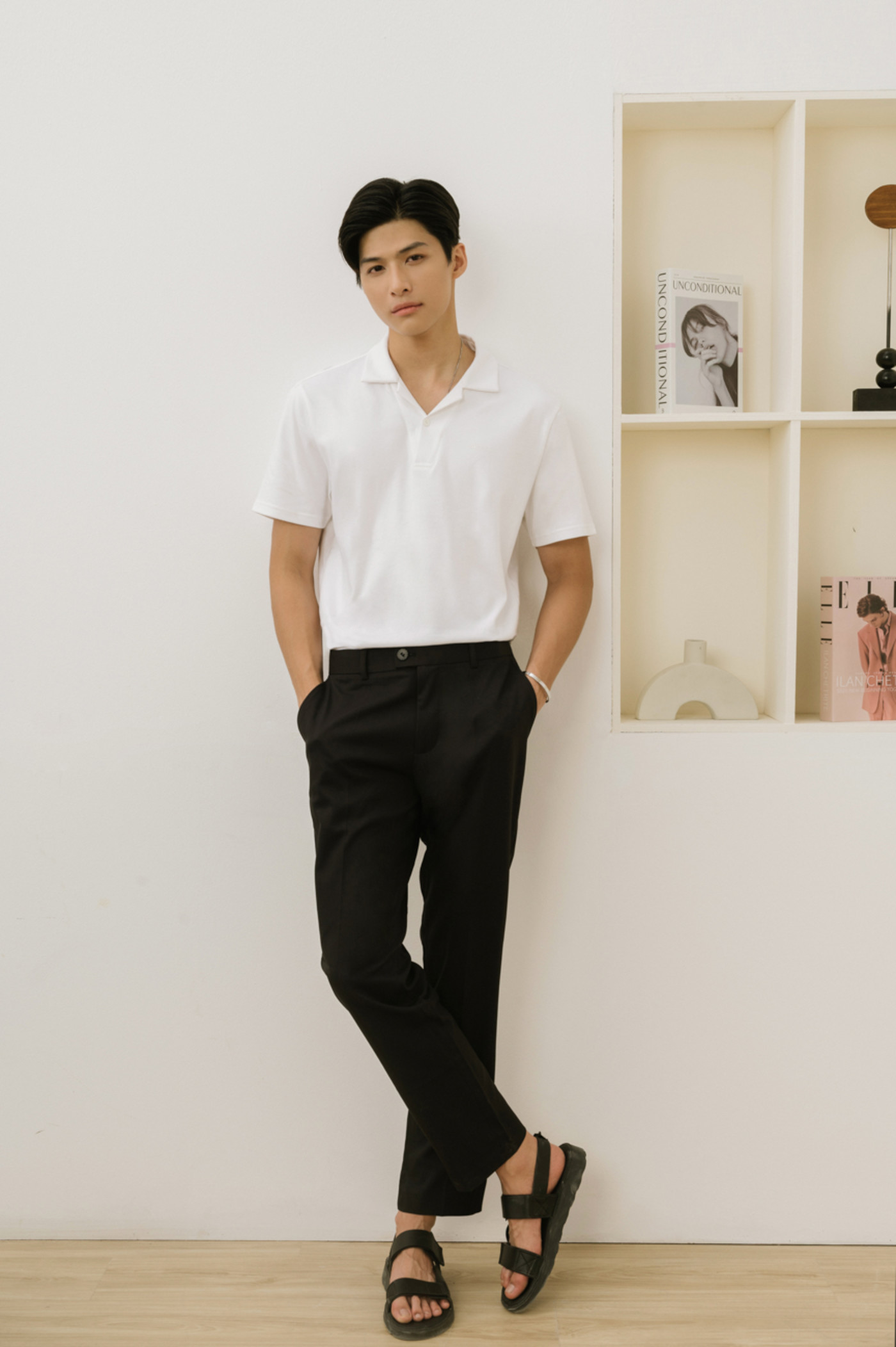 Dalio Trouser - Quần Tây cúc lệch