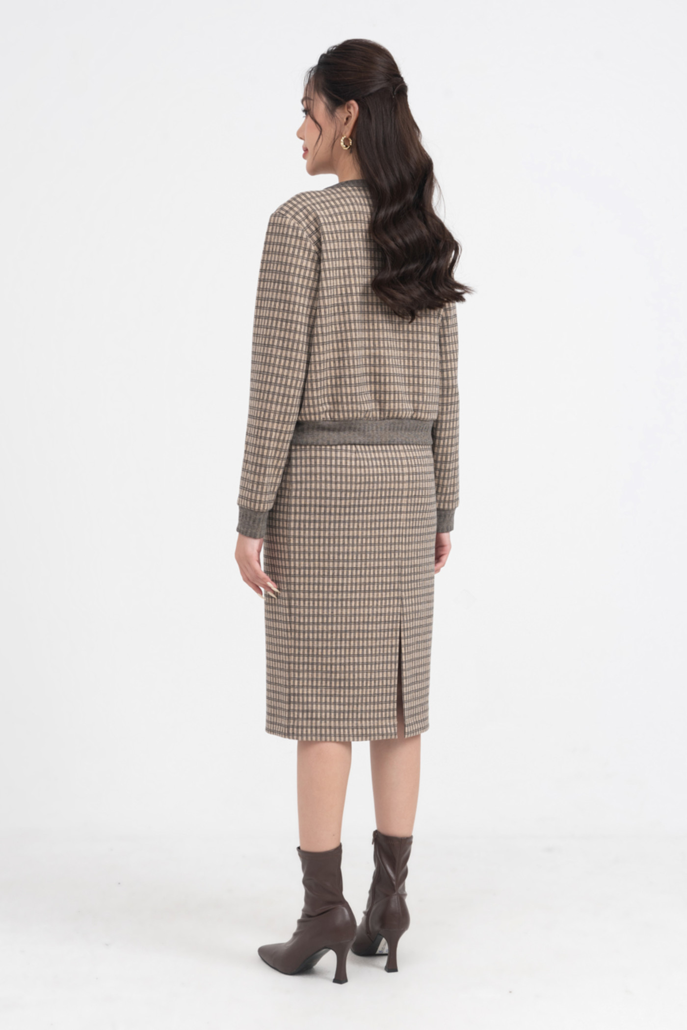 Argyle Set - Set áo len họa tiết