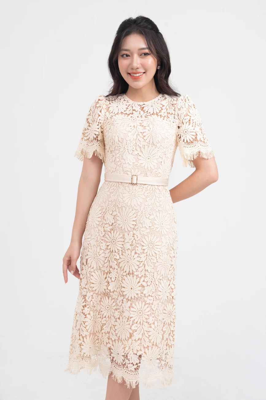 Daisy Dress - Đầm kết hoa nhẹ nhàng