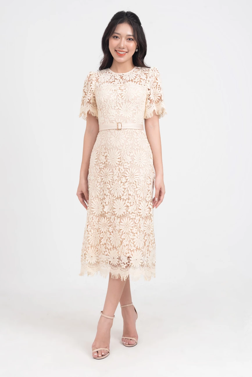 Daisy Dress - Đầm kết hoa nhẹ nhàng