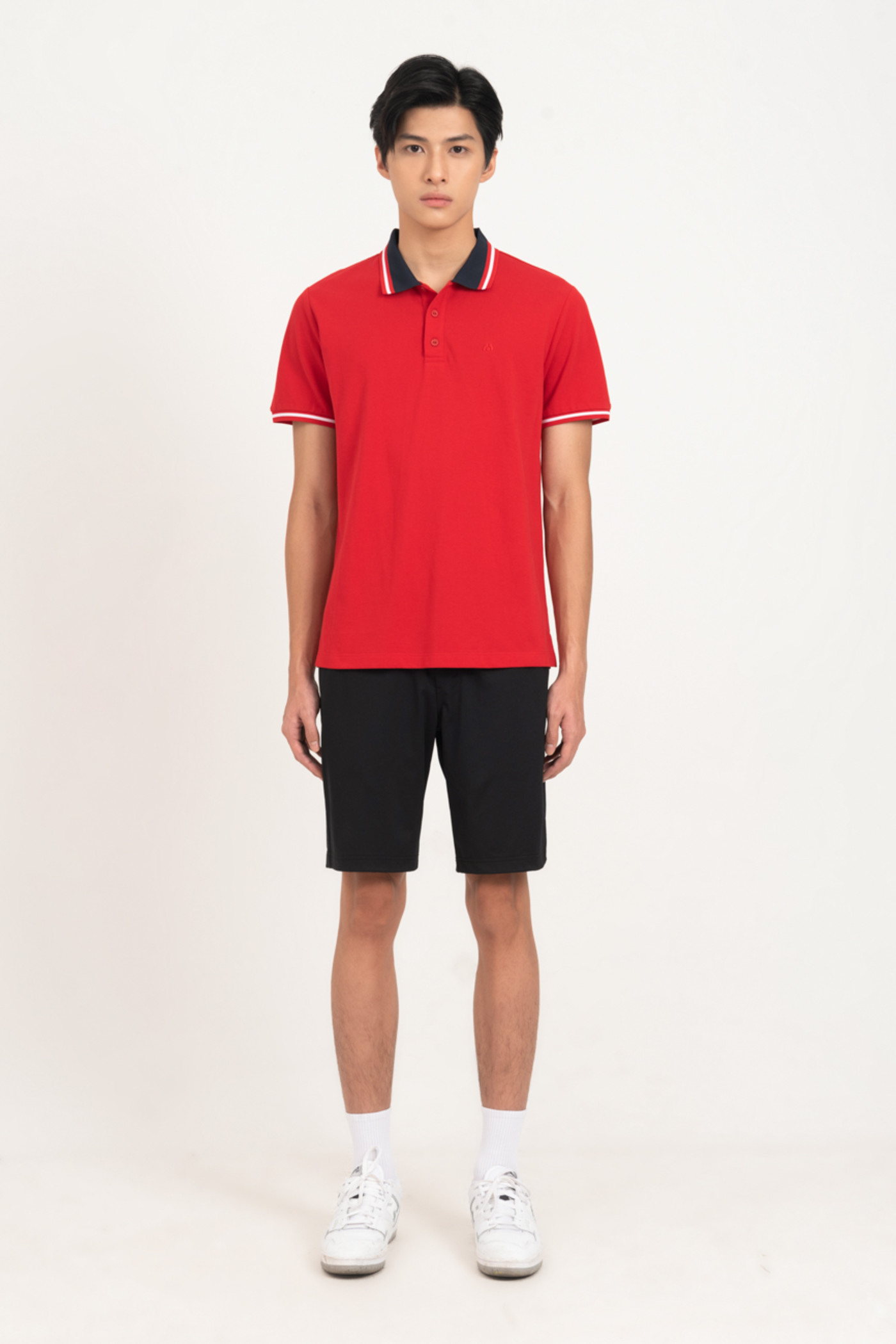 Flexi Polo - Áo Slim fit viền trắng