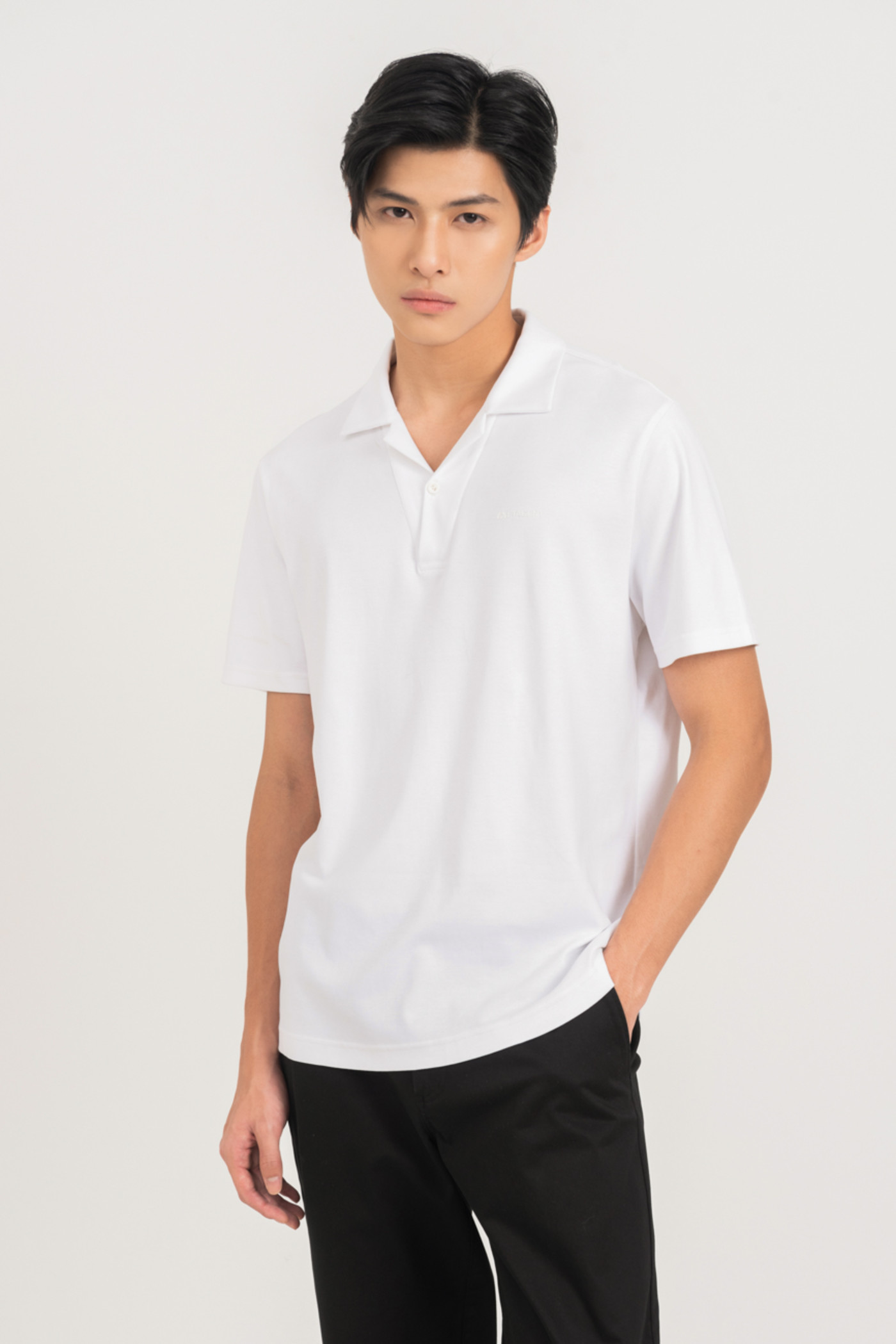 Áo Polo cổ kiểu