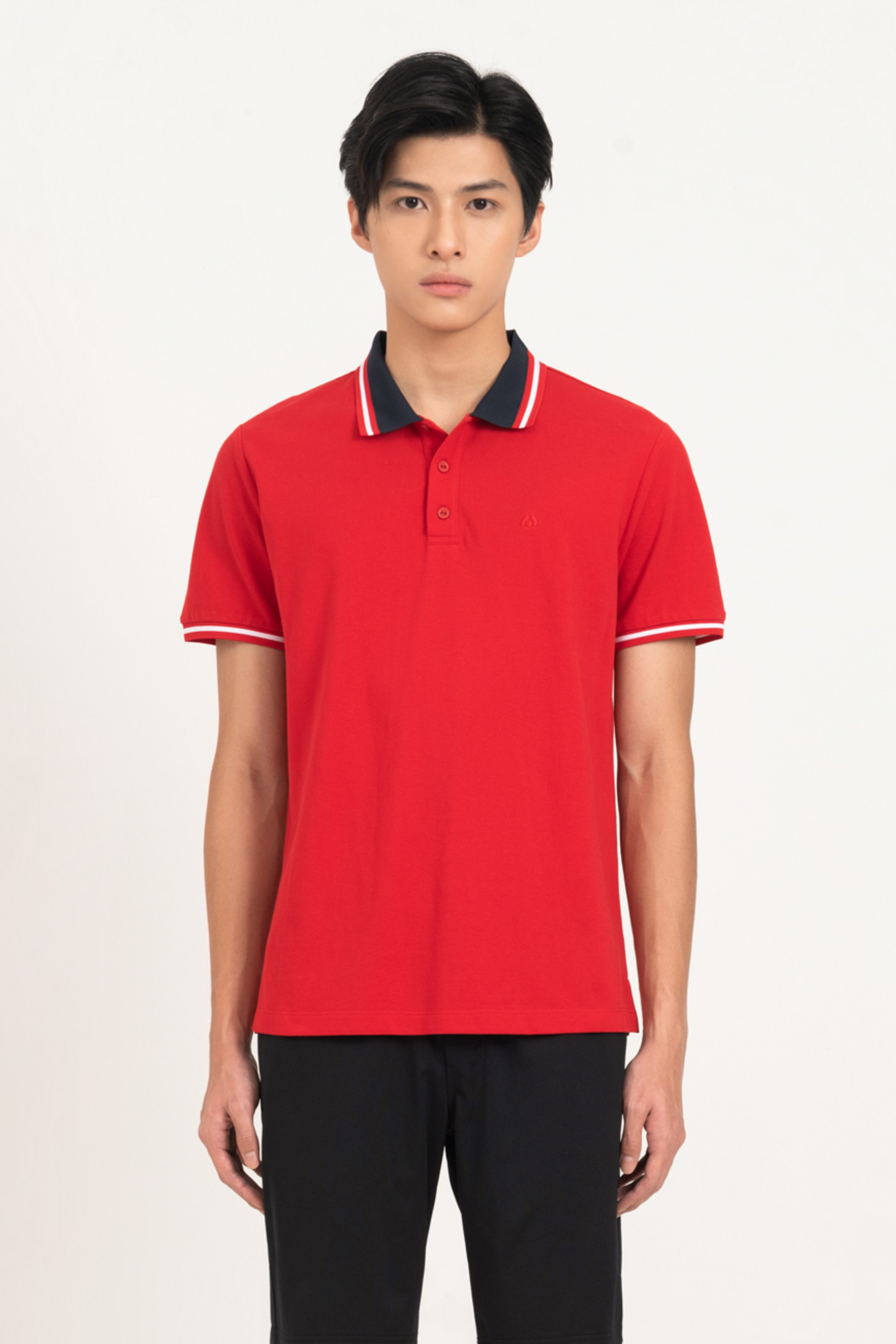 Flexi Polo - Áo Slim fit viền trắng