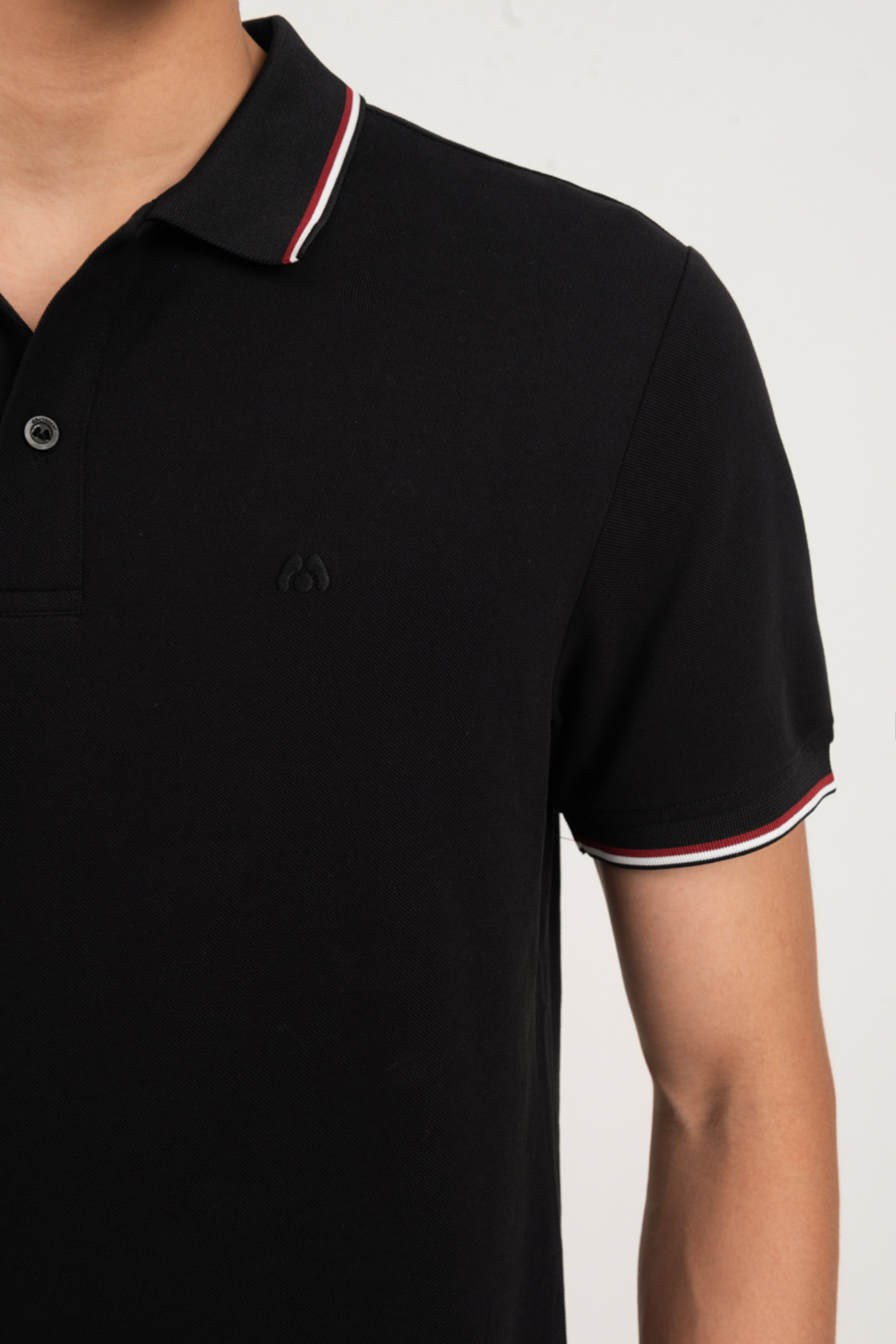 Áo Polo Supima cổ kẻ Devlin