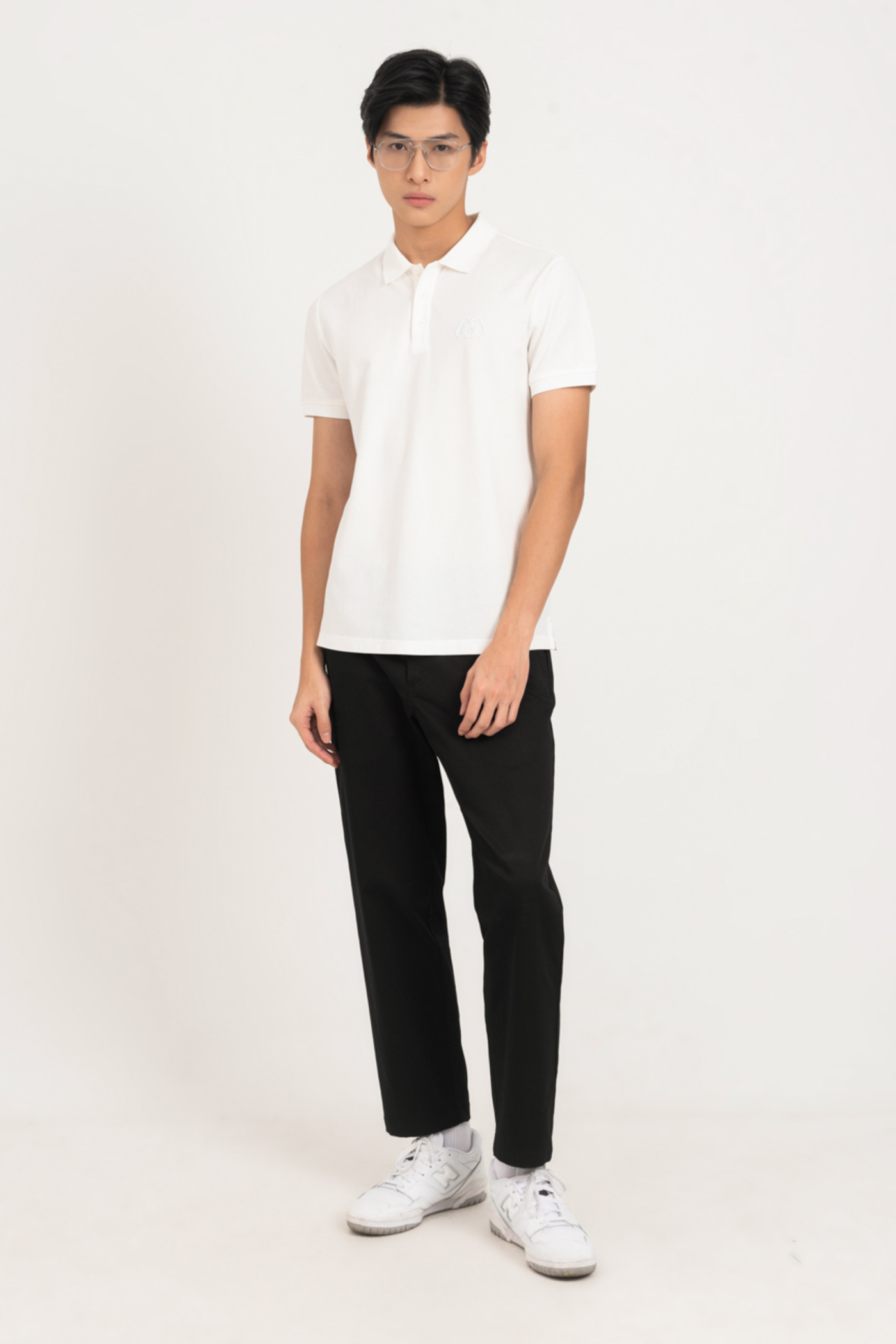 Áo Polo Supima Slim fit trơn