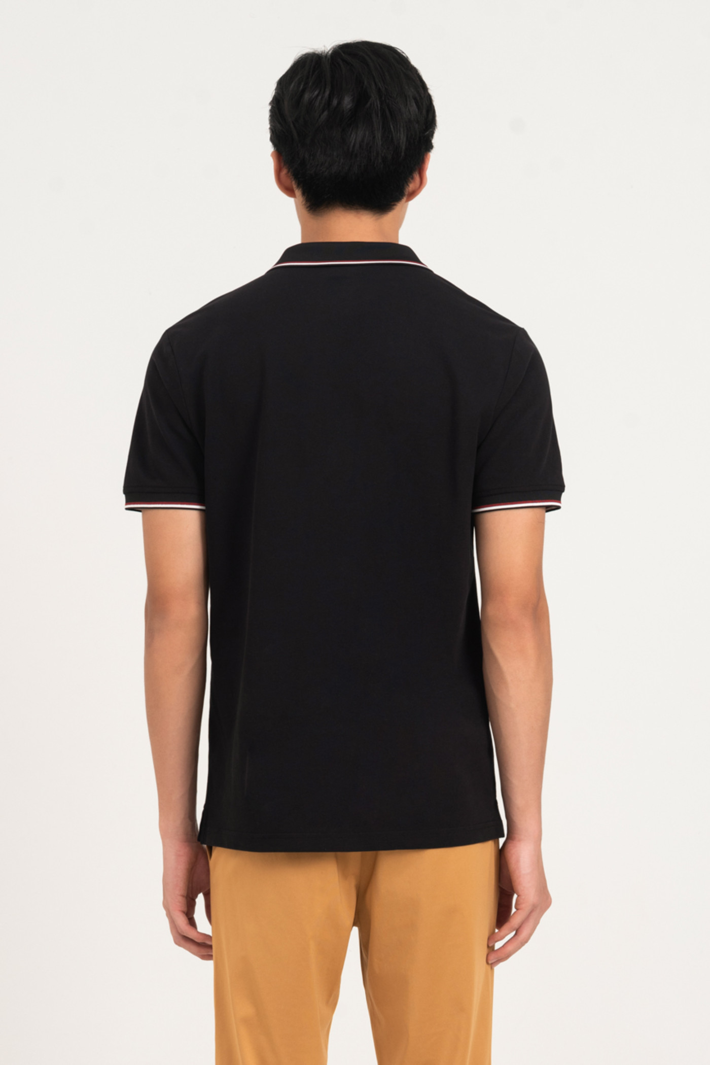 Áo Polo Supima cổ kẻ Devlin