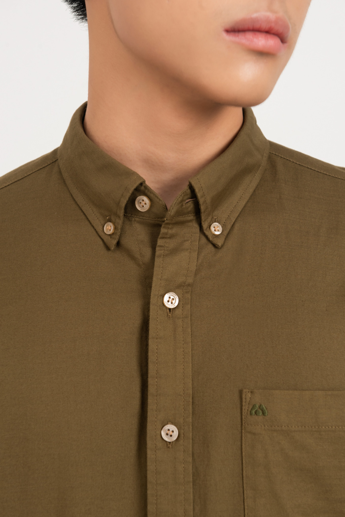 Áo sơ mi trơn cổ đức Resort Shirt