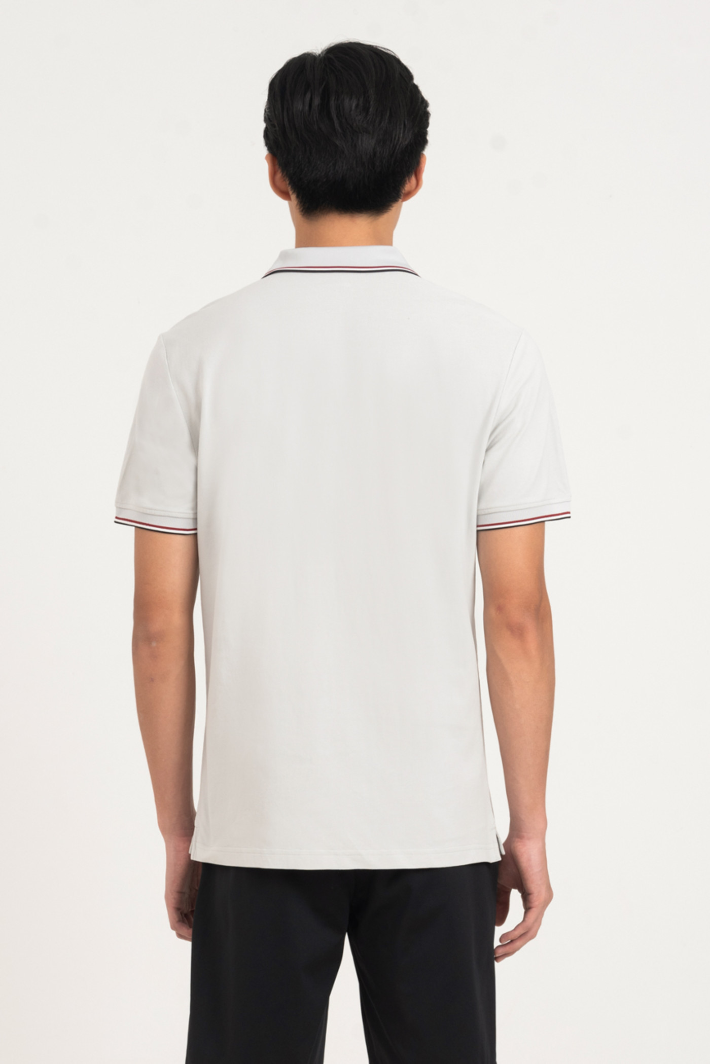 Áo Polo Supima cổ kẻ Devlin