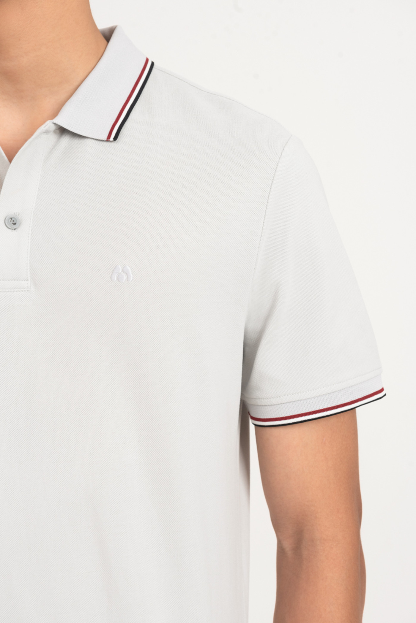 Áo Polo Supima cổ kẻ Devlin