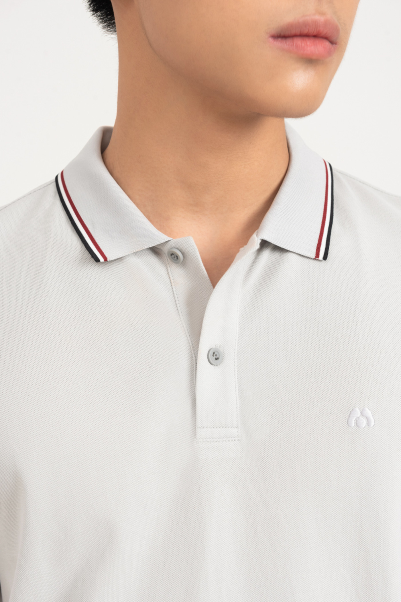 Áo Polo Supima cổ kẻ Devlin