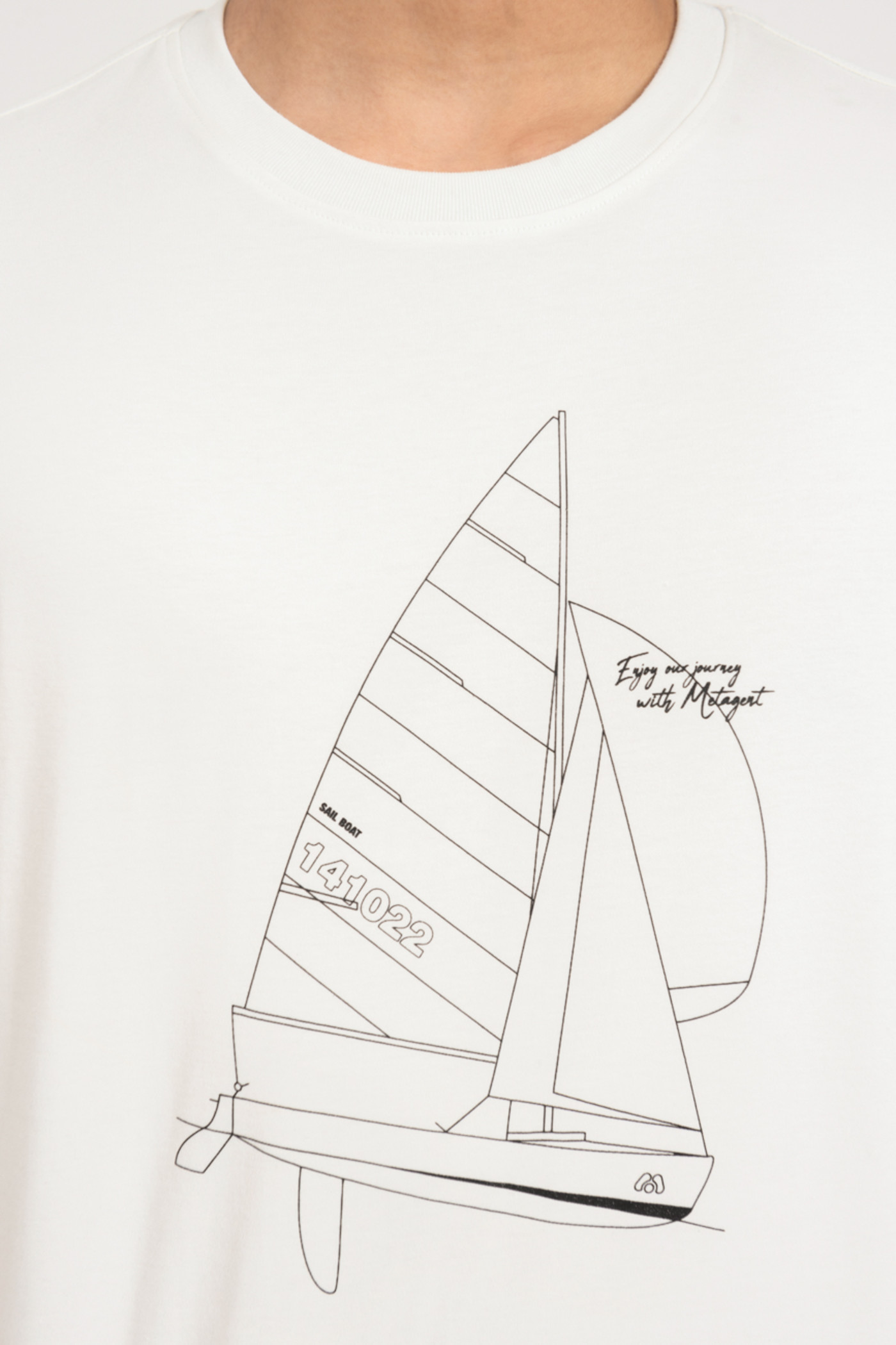 Áo thun Supima Sailing boat