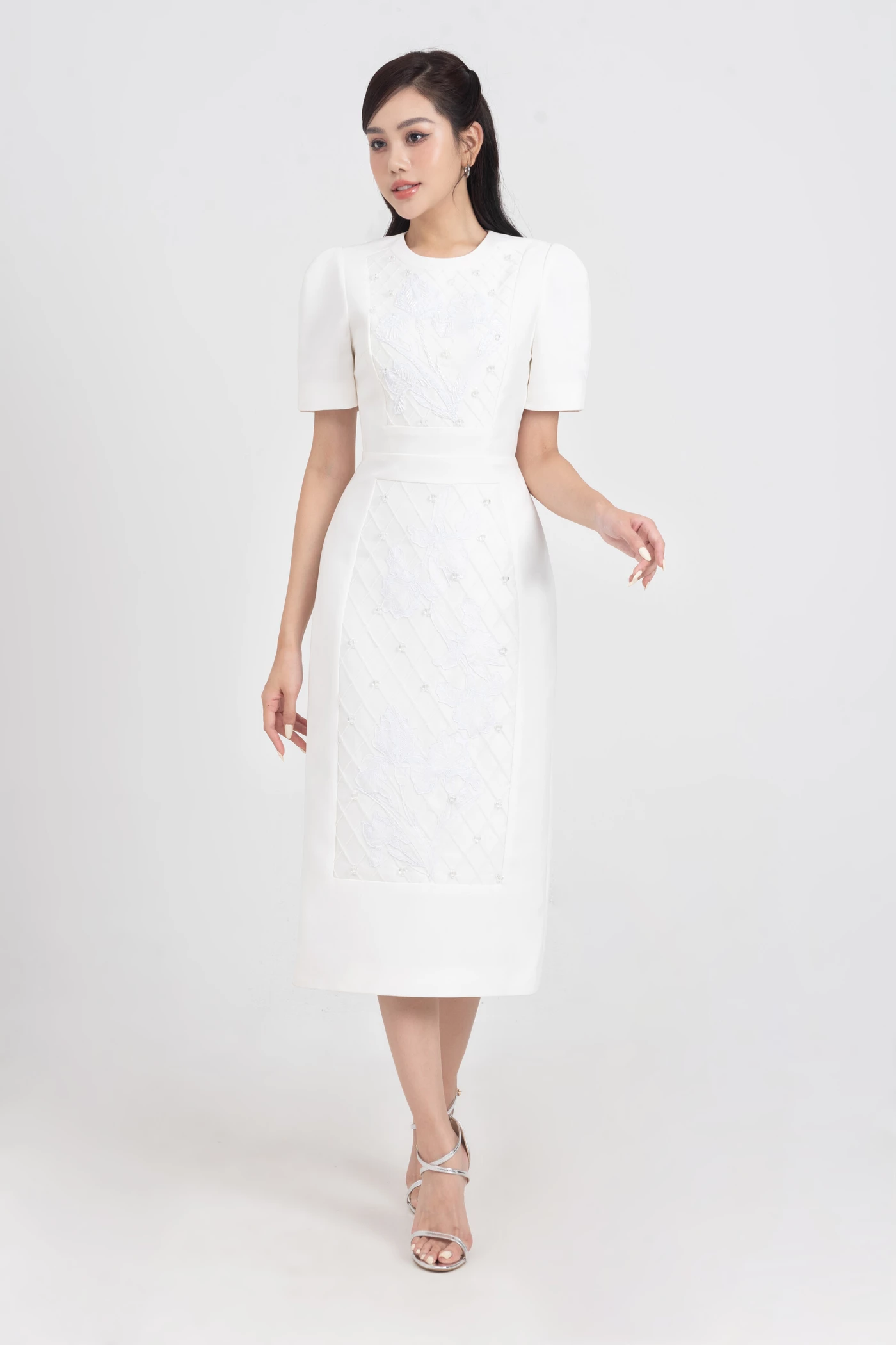 Calista Dress - Đầm dạ hội thêu hoa