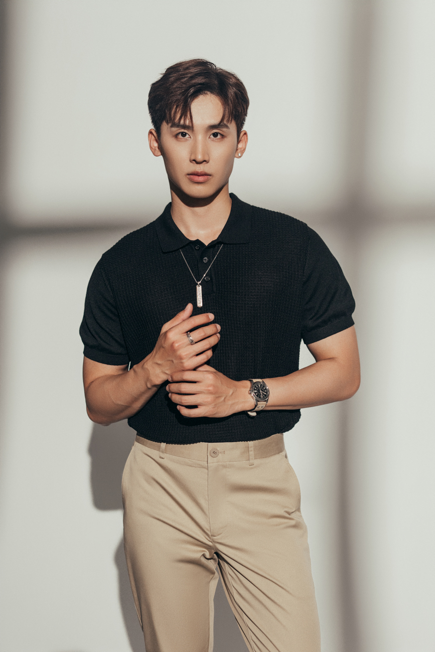 Knit Polo - Áo len cổ đức