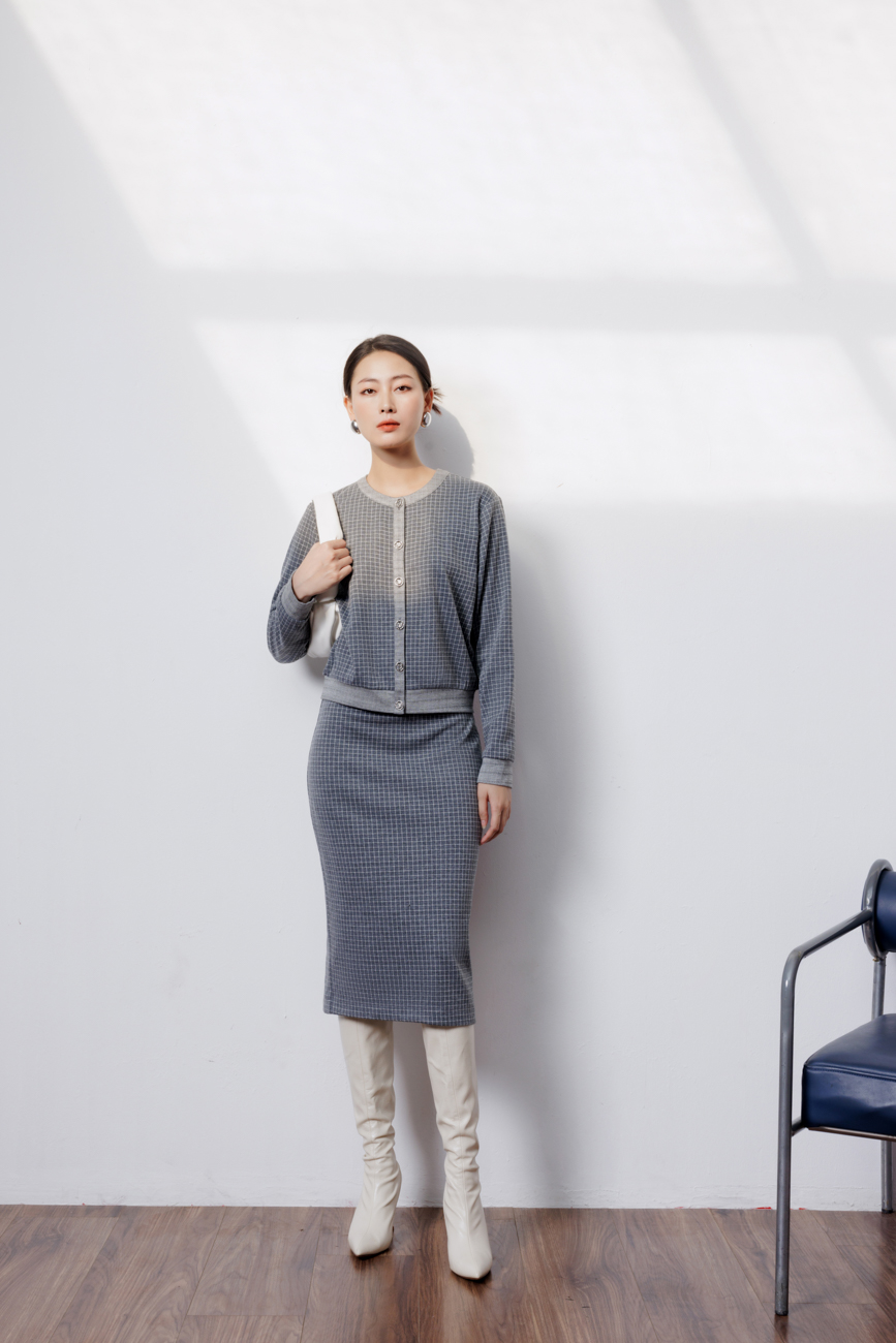 Argyle Set - Set áo len họa tiết