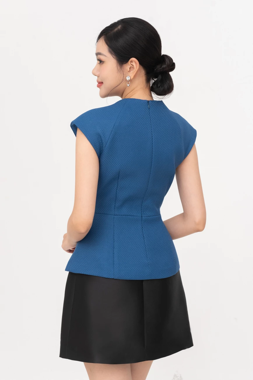 Áo Twill cổ kiểu