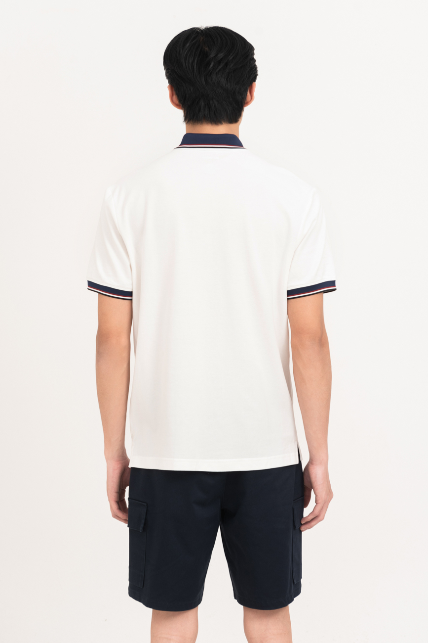 Áo polo Regular phối màu