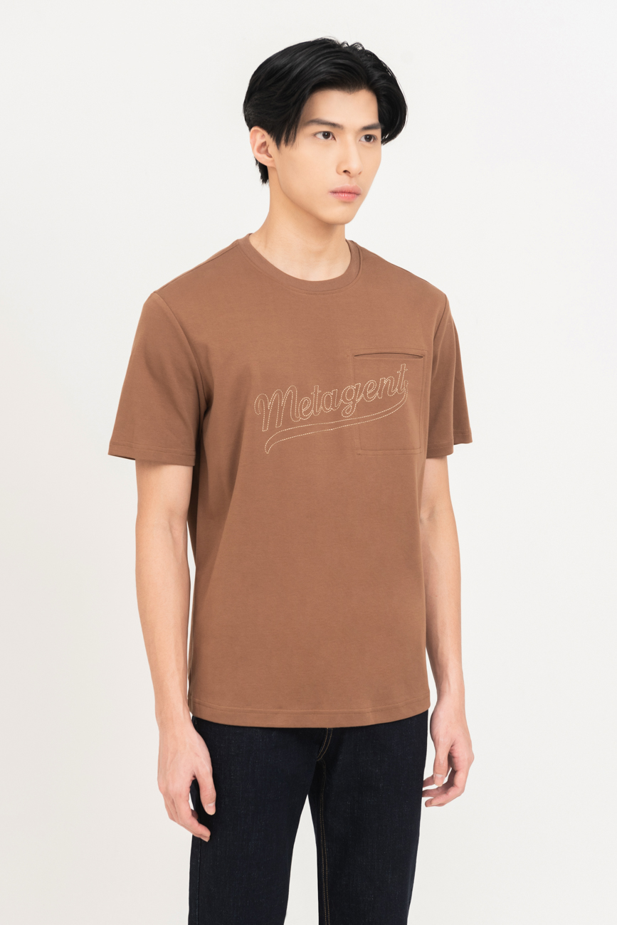 Áo thun Supima Regular chữ kiểu