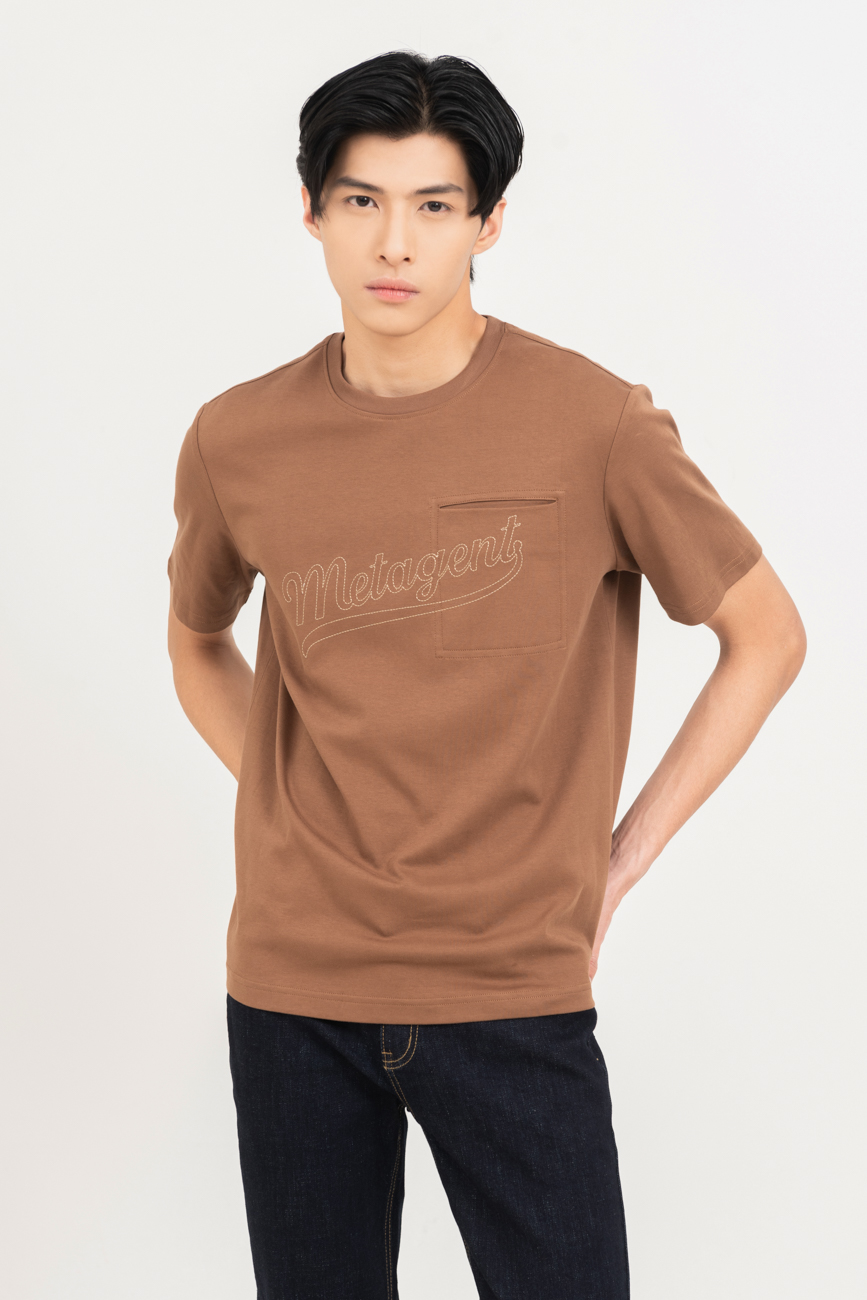 Áo thun Supima Regular chữ kiểu