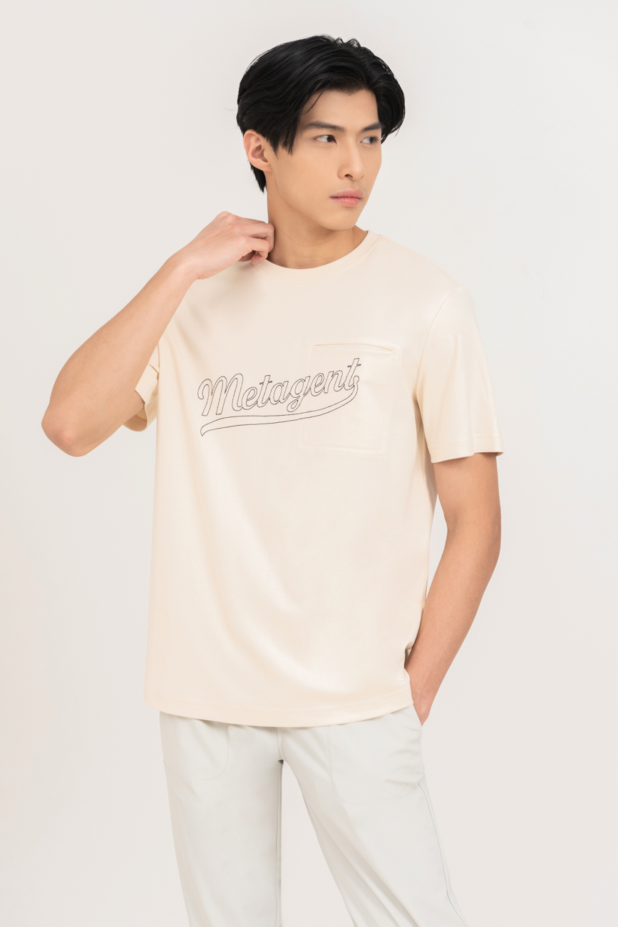 Áo thun Supima Regular chữ kiểu