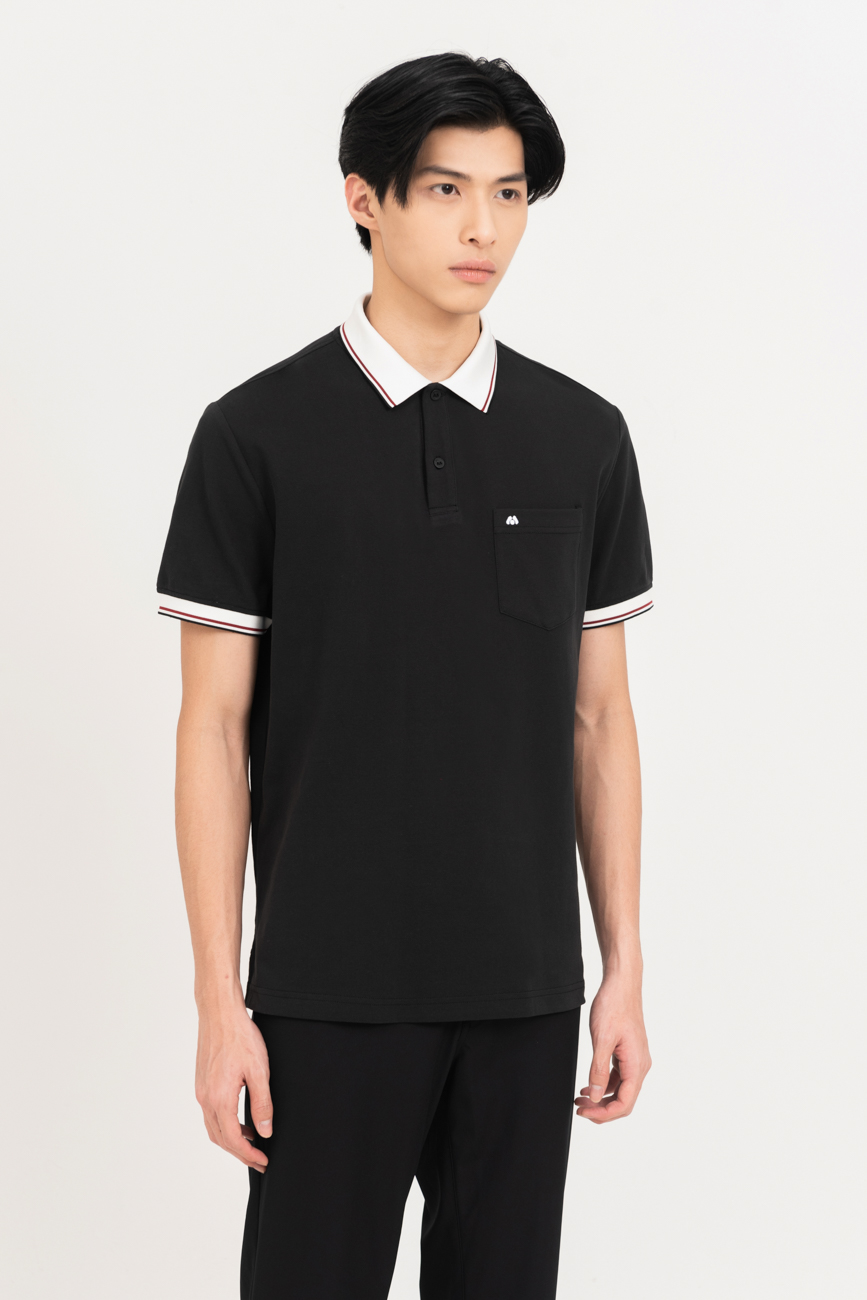 Áo polo Regular phối màu